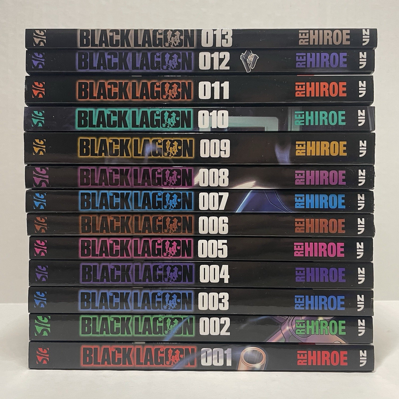 Black Lagoon Manga Volumes 1-13 English US Authentic Viz Media Black Lagoon Manga Volumes 1-13 English US Authentic Viz Media