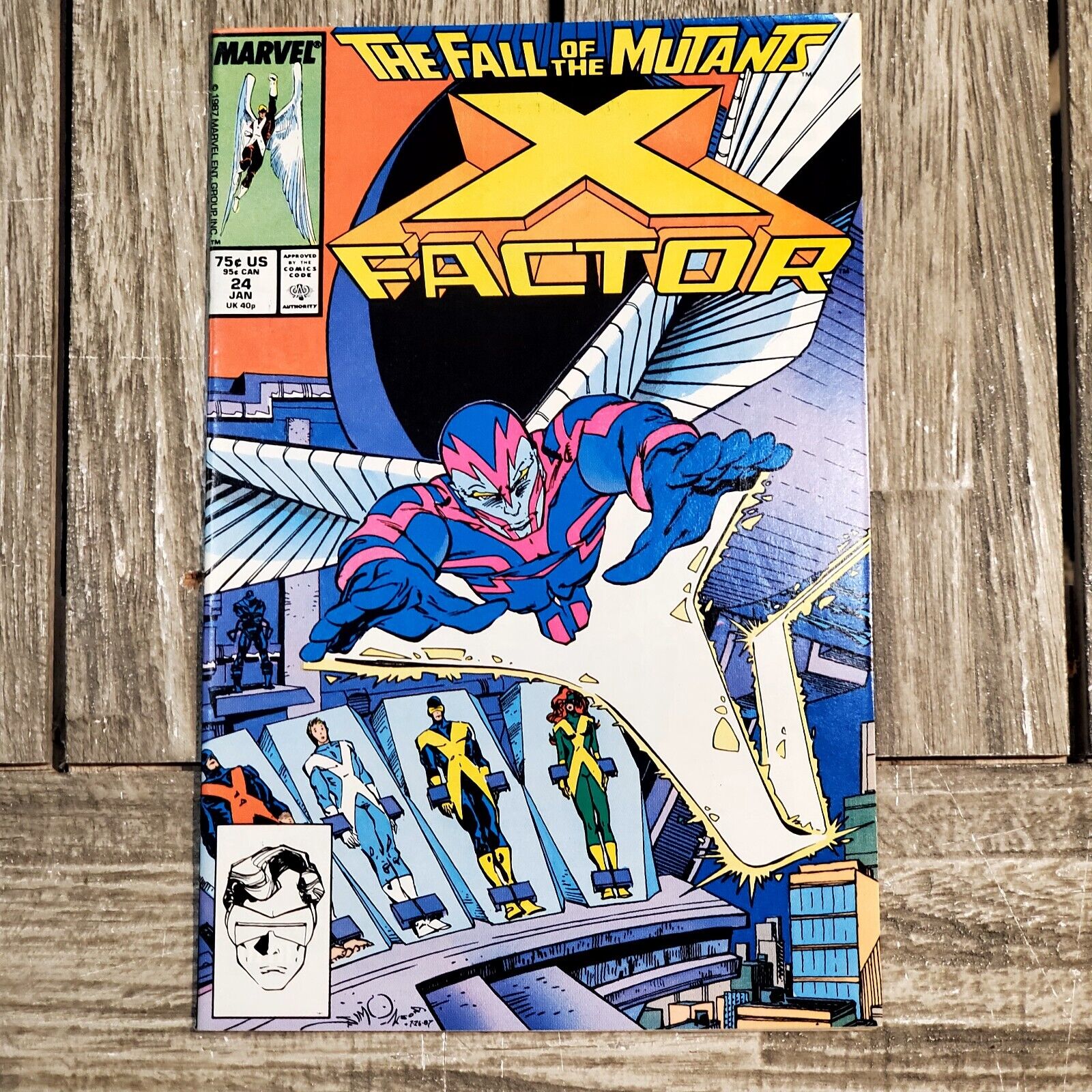 X-Factor 24 (1988) Key 1st Archangel Newsstand Midgrade Marvel Walt Simonson