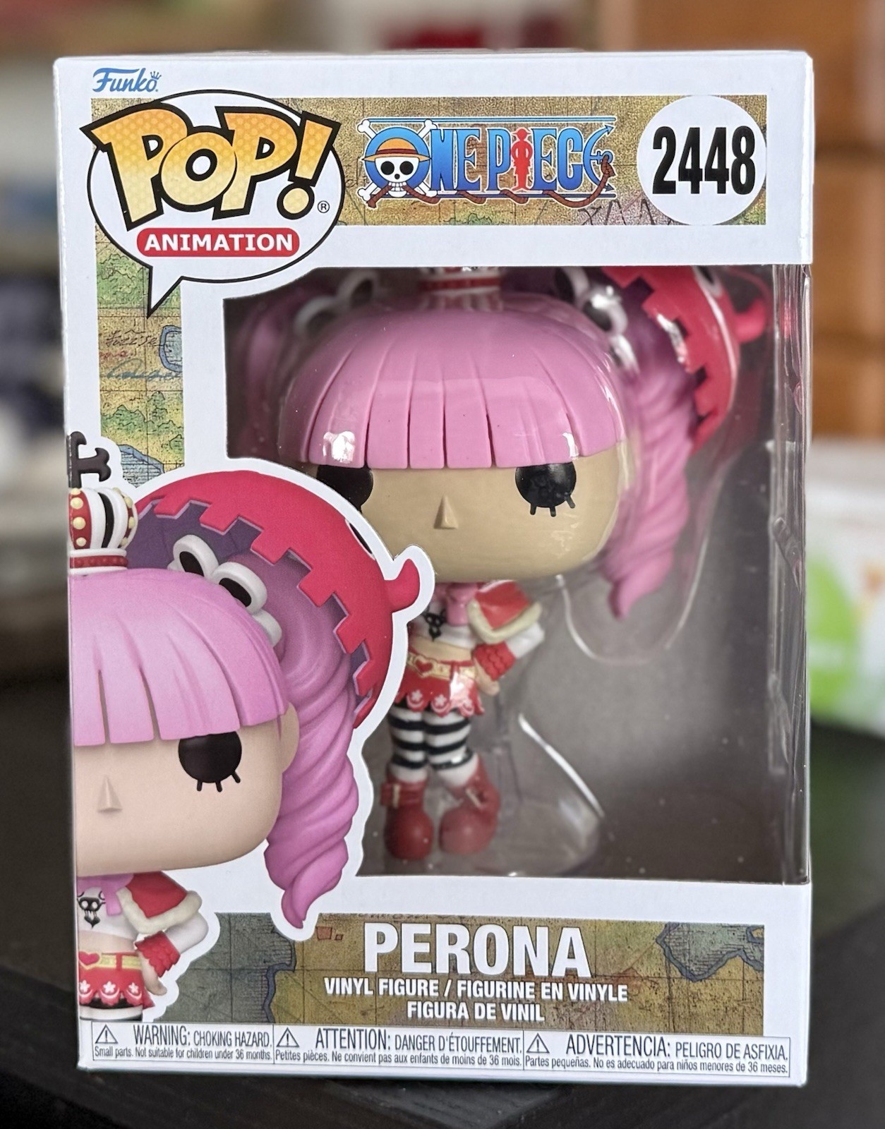 Funko Pop Animation: PERONA #2448 One Piece Mystery Box Exclusive IN HAND Funko Pop Animation: PERONA #2448 One Piece Mystery Box Exclusive IN HAND