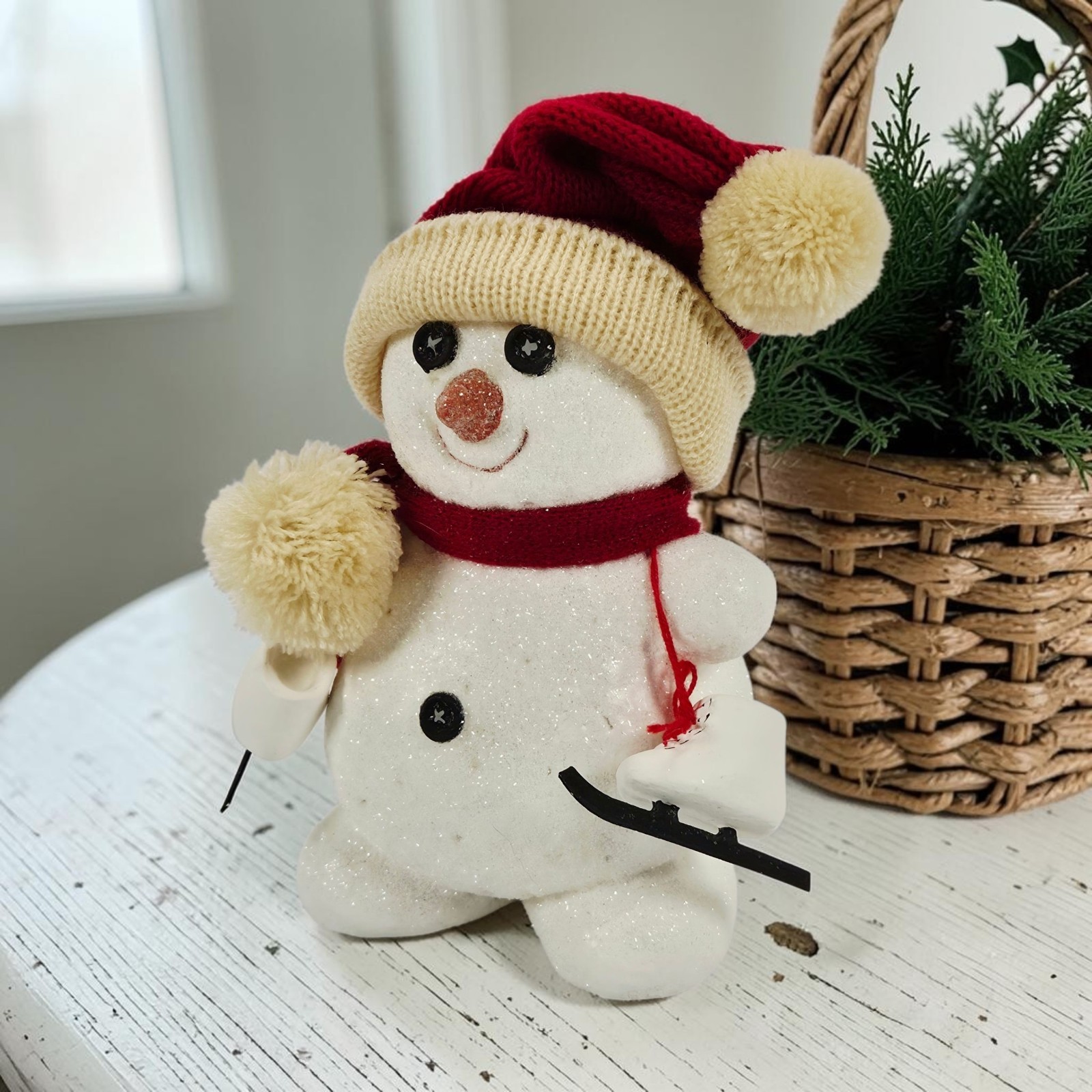 VTG Dept Department 56 BILLY BUTTONS Snowman Winter Ice Skates Hat Scarf 7 VTG Dept Department 56 BILLY BUTTONS Snowman Winter Ice Skates Hat Scarf 7