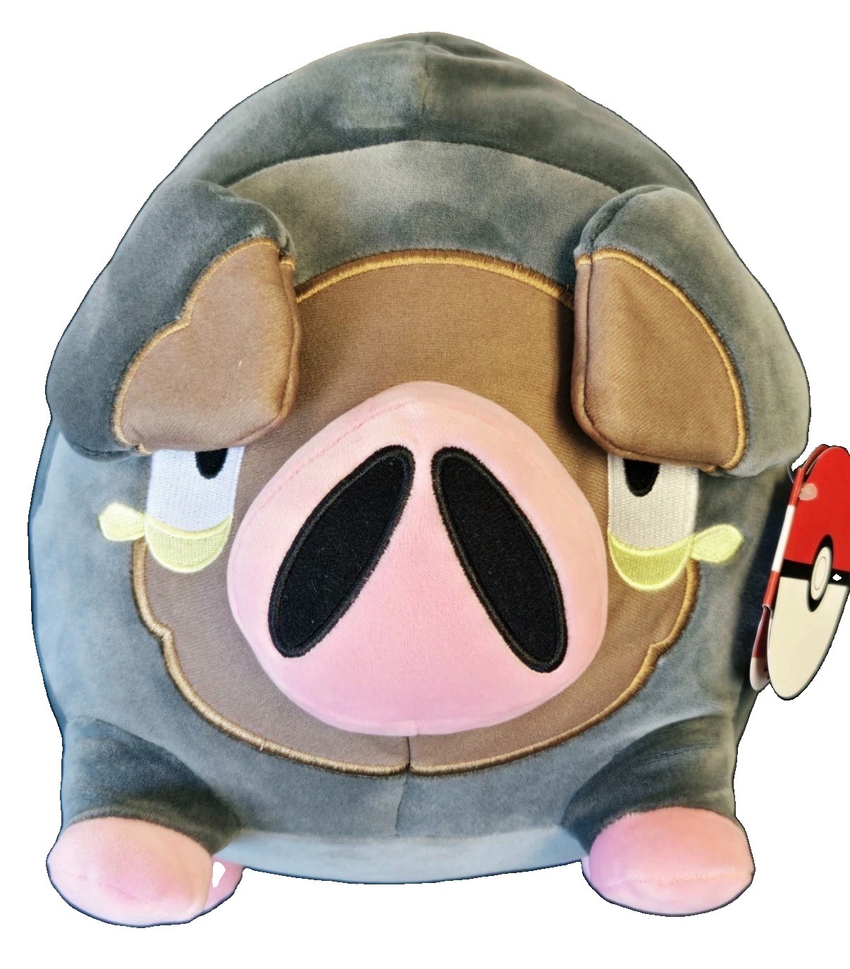 Lechonk Pokémon Pig Plush Large 12” Round1 Exclusive New With Tags LARGE, ROUND Lechonk Pokémon Pig Plush Large 12” Round1 Exclusive New With Tags LARGE, ROUND