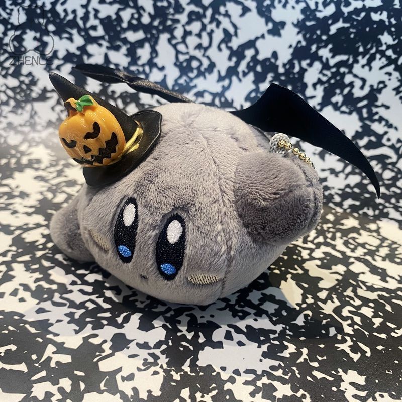 Star Kirby Plush Toys Anime black Kirby hollowen ver 12cm Star Kirby Plush Toys Anime black Kirby hollowen ver 12cm
