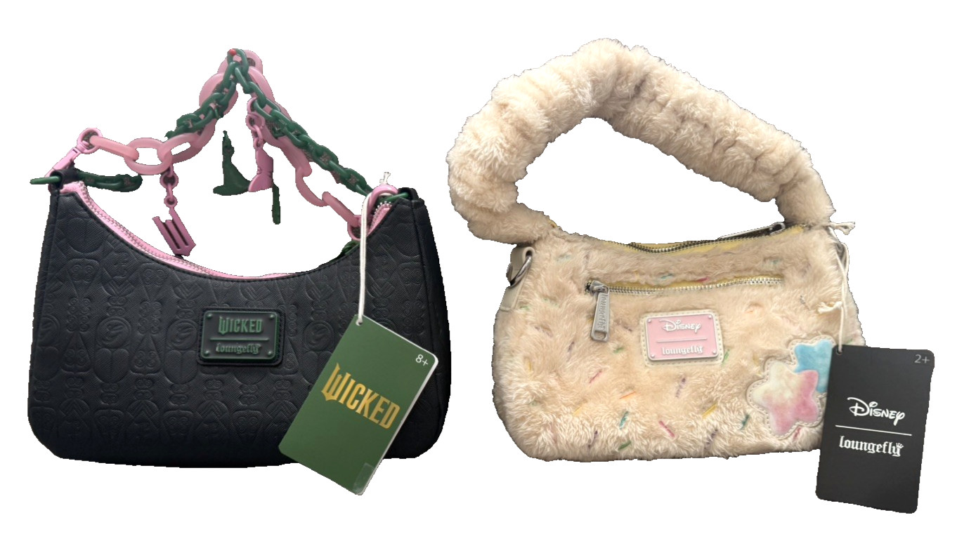 Bundle of 2: Loungefly Children's Crossbody Handbags, 1 each Clauhauser & Wicked Bundle of 2: Loungefly Children's Crossbody Handbags, 1 each Clauhauser & Wicked