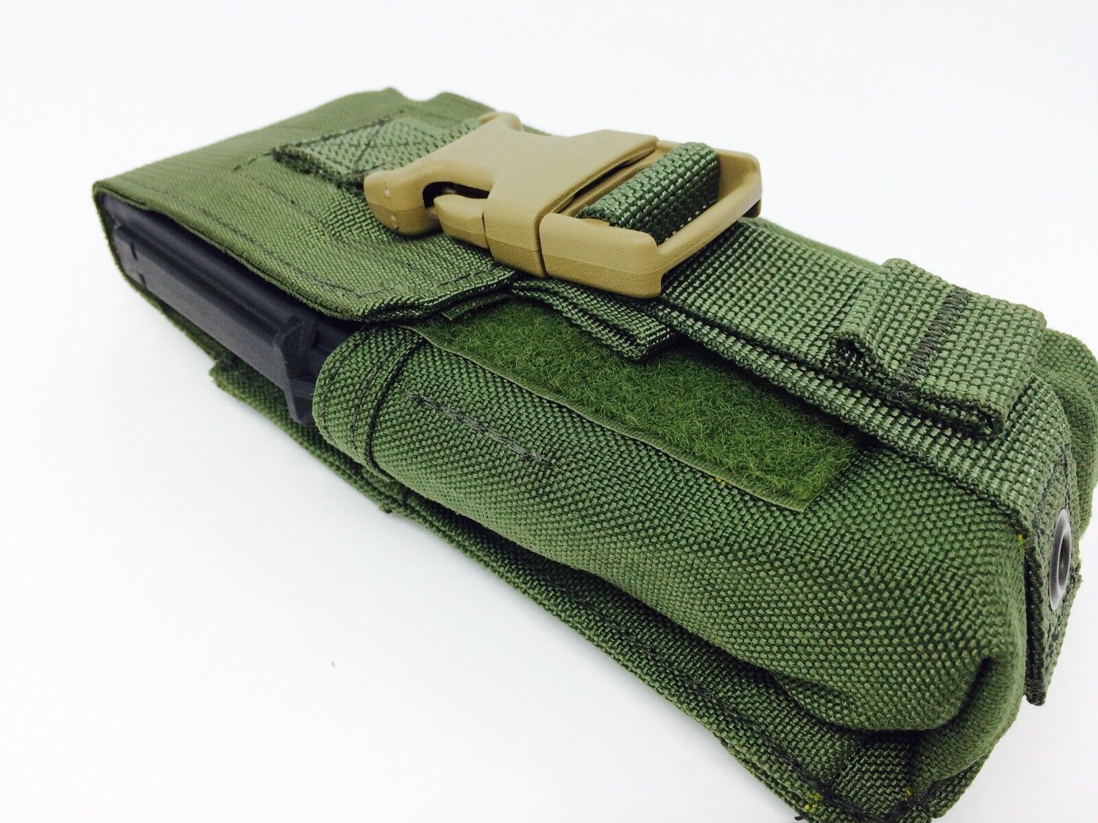 NEW US Military Green Molle Pouch Ranger SF 5.56 Ammo Single Mag Magazine 7.62