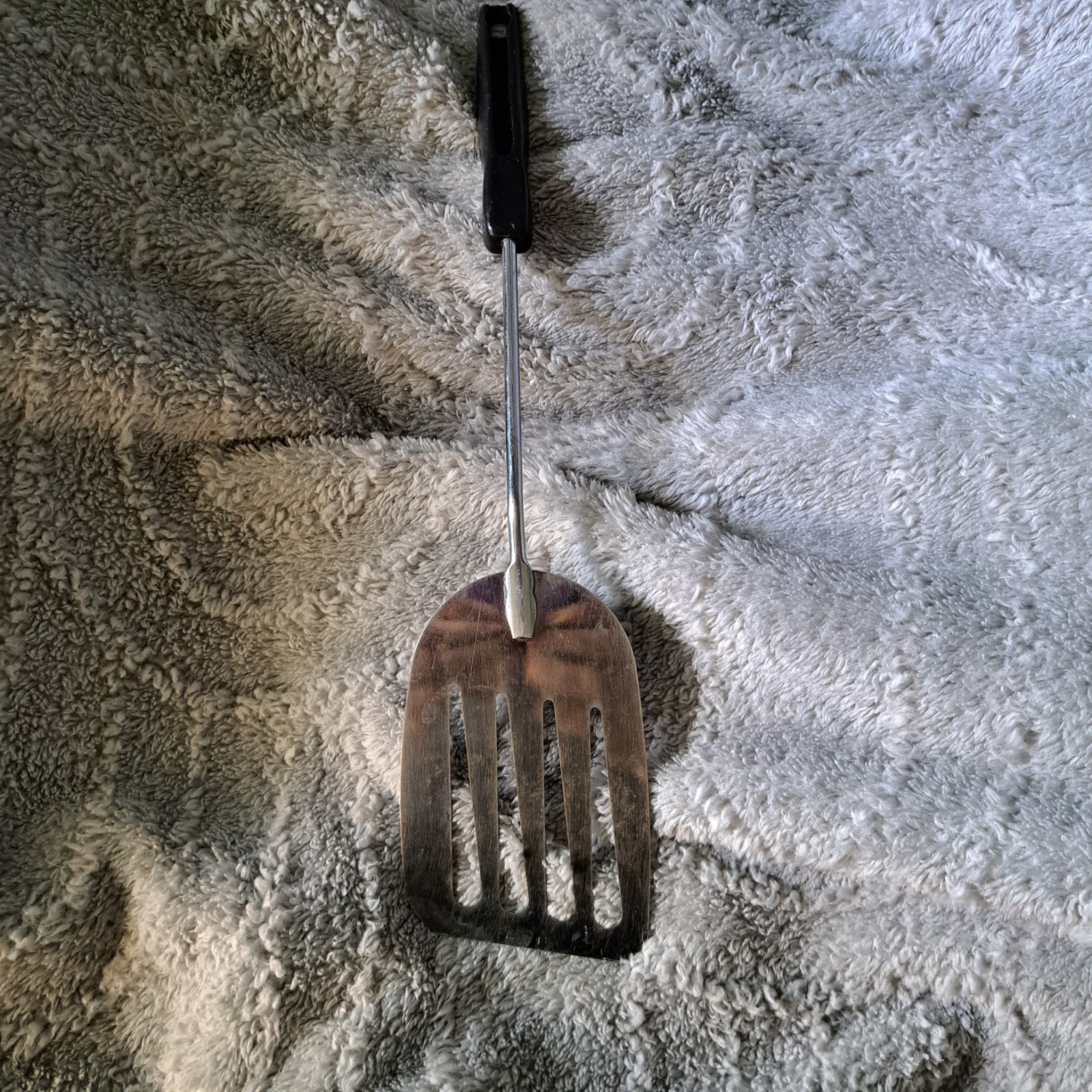 Vintage Slotted Metal Spatula*Flipper* Turner* 13 Vintage Slotted Metal Spatula*Flipper* Turner* 13