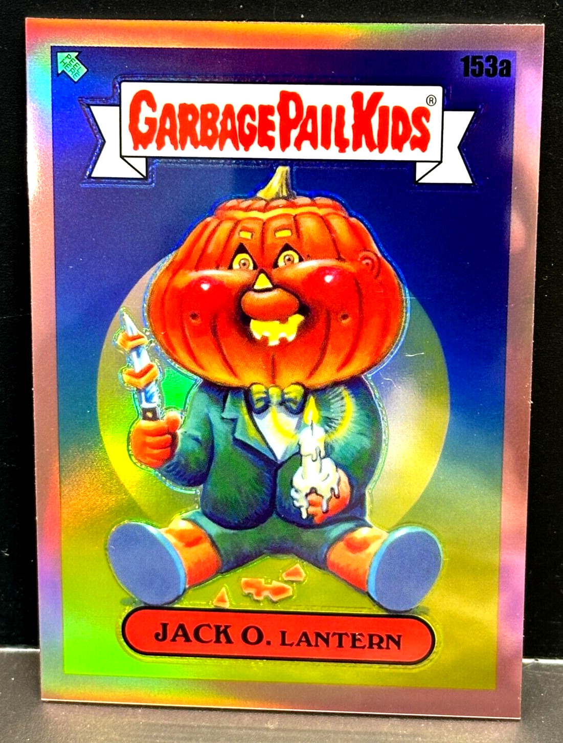 Jack O. Lantern 2021 Topps Garbage Pail Kids Chrome 4 Rose Gold Refractor #d /25