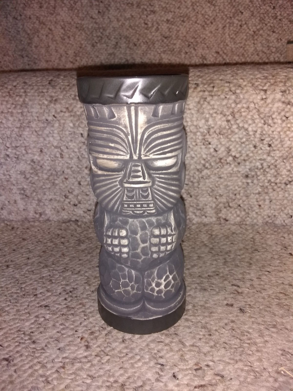 Rare Otigari MoonRaker Pacifica Capt. Charles California Tiki Black Mug Japan VG Rare Otigari MoonRaker Pacifica Capt. Charles California Tiki Black Mug Japan VG