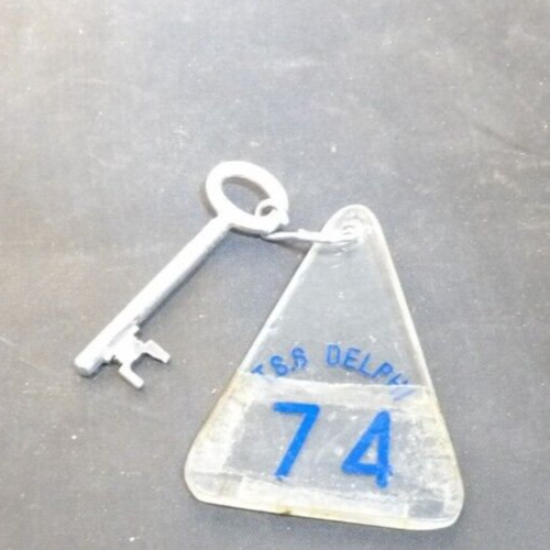 Vintage T.S.S. Delphi steamship Room Key Vintage T.S.S. Delphi steamship Room Key