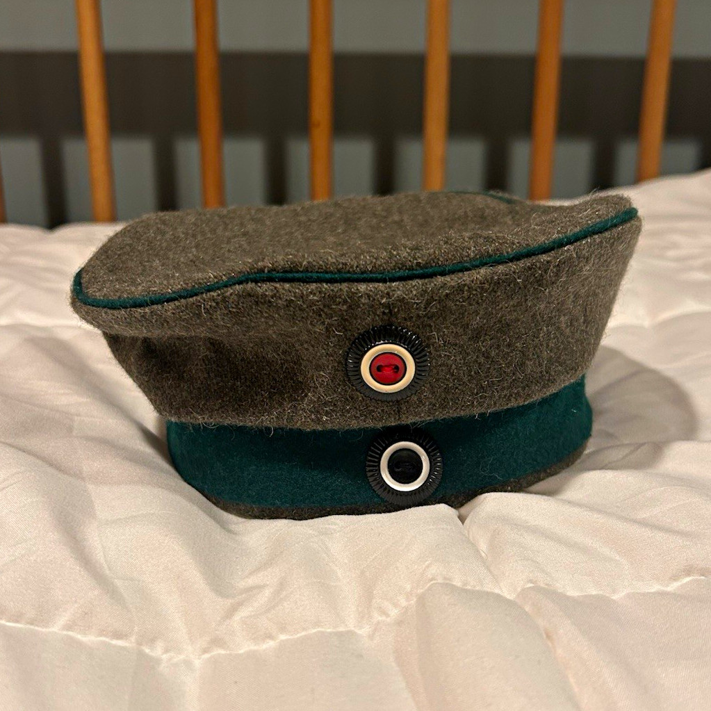 Reproduction WW1 German army late war field cap Reproduction WW1 German army late war field cap