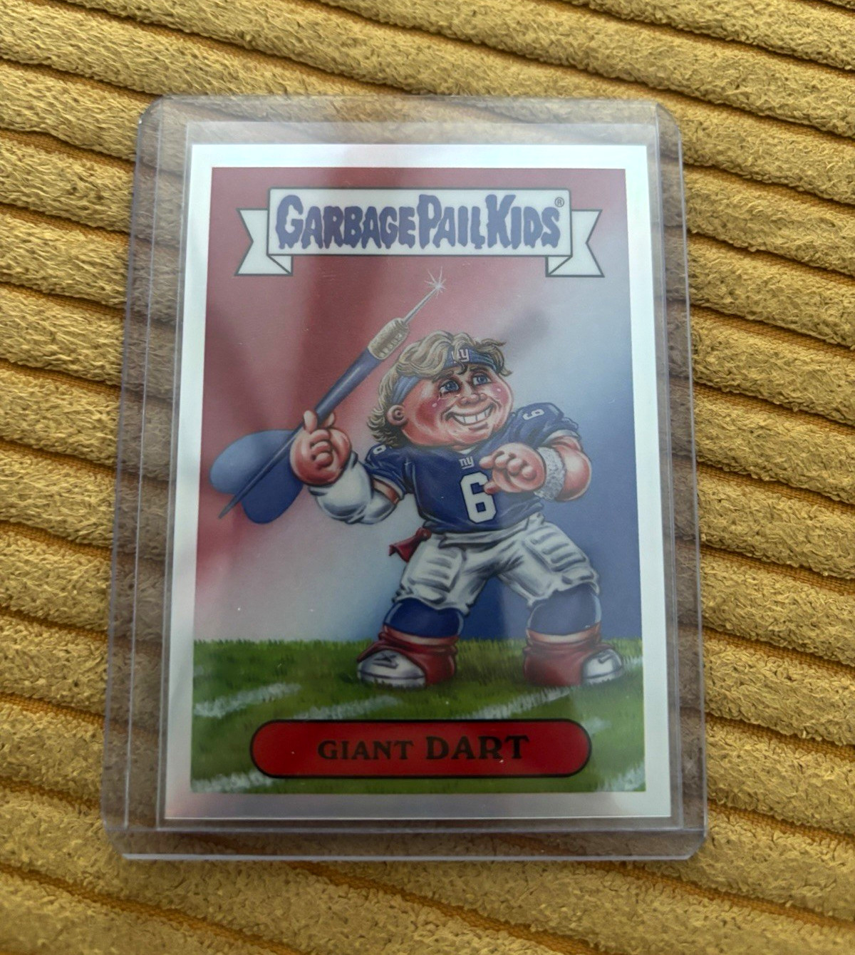 Topps 2026 Garbage Pail Kids Jaxson Dart Giant Dart NFLG-JD Base Set