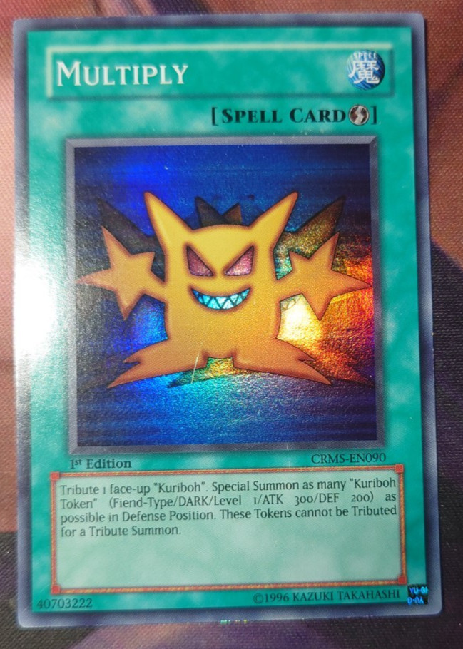 Multiply CRMS-EN090 1st Edition Yu-Gi-Oh Card Multiply CRMS-EN090 1st Edition Yu-Gi-Oh Card