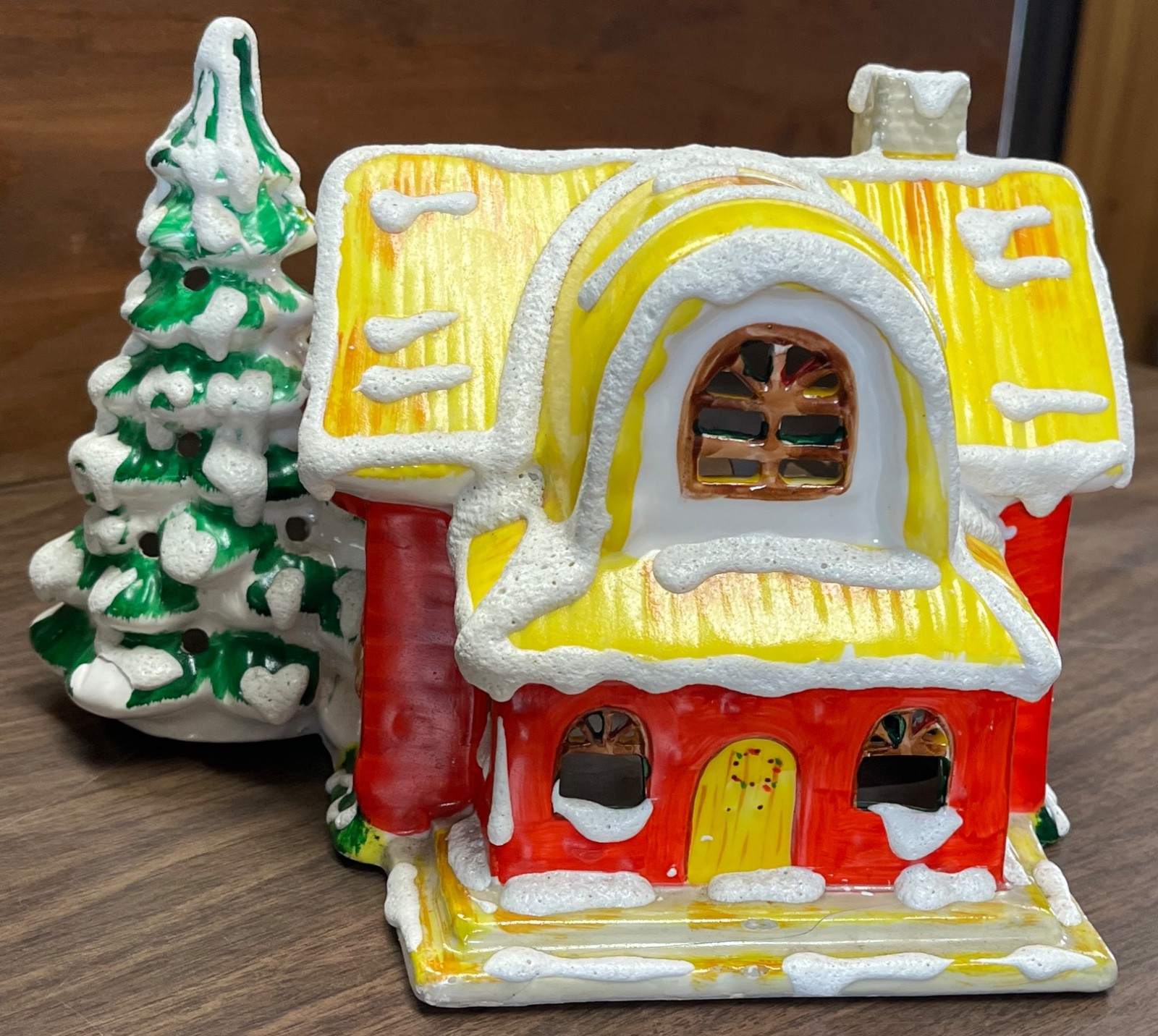 RARE Vintage 1979 Dept 56 Original Snow Village THATCHED COTTAGE HTF RARE Vintage 1979 Dept 56 Original Snow Village THATCHED COTTAGE HTF