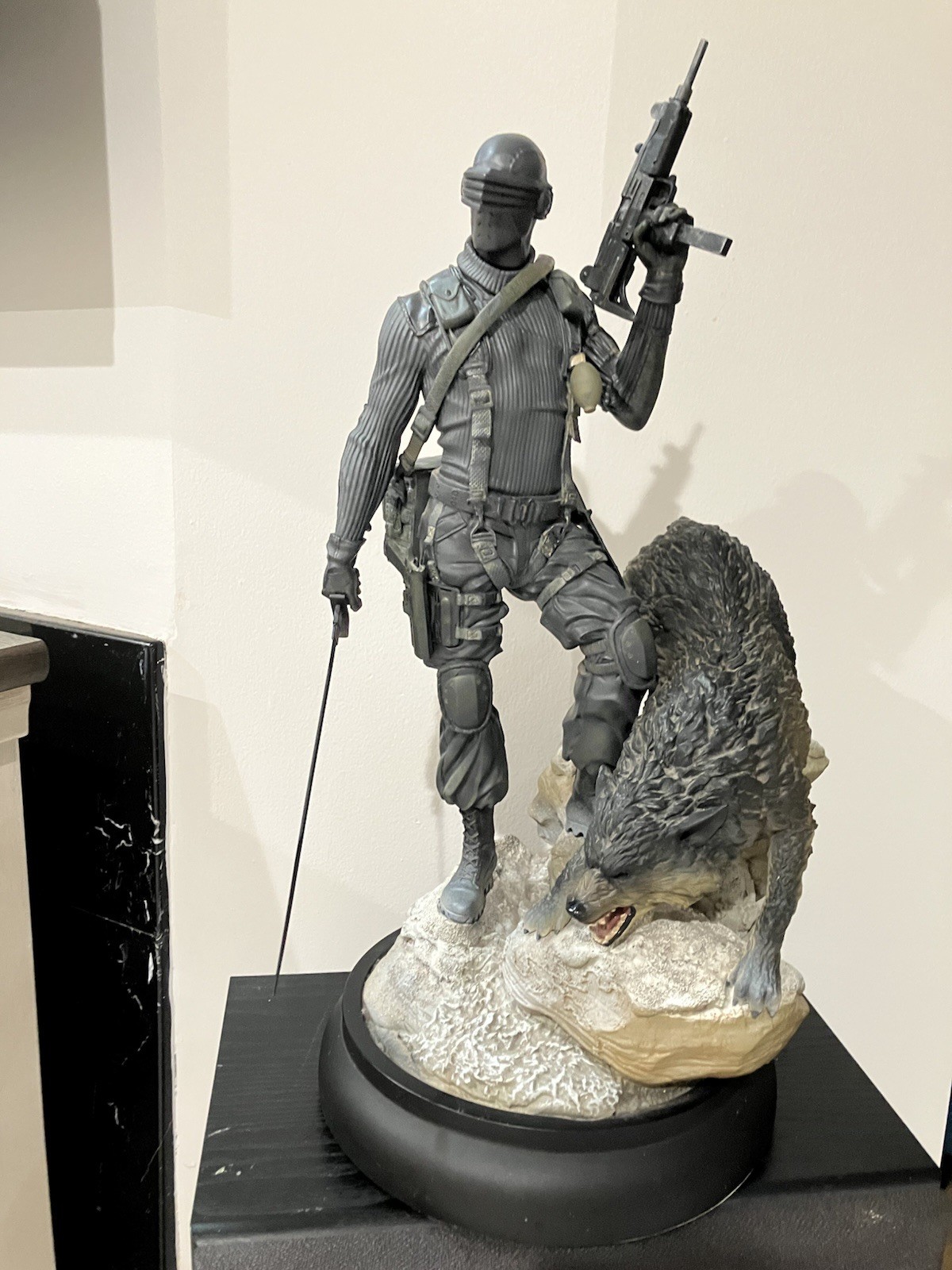 Sideshow Collectibles SNAKE-EYES AND TIMBER Statue EXCLUSIVE FALCHION GI Joe Sideshow Collectibles SNAKE-EYES AND TIMBER Statue EXCLUSIVE FALCHION GI Joe