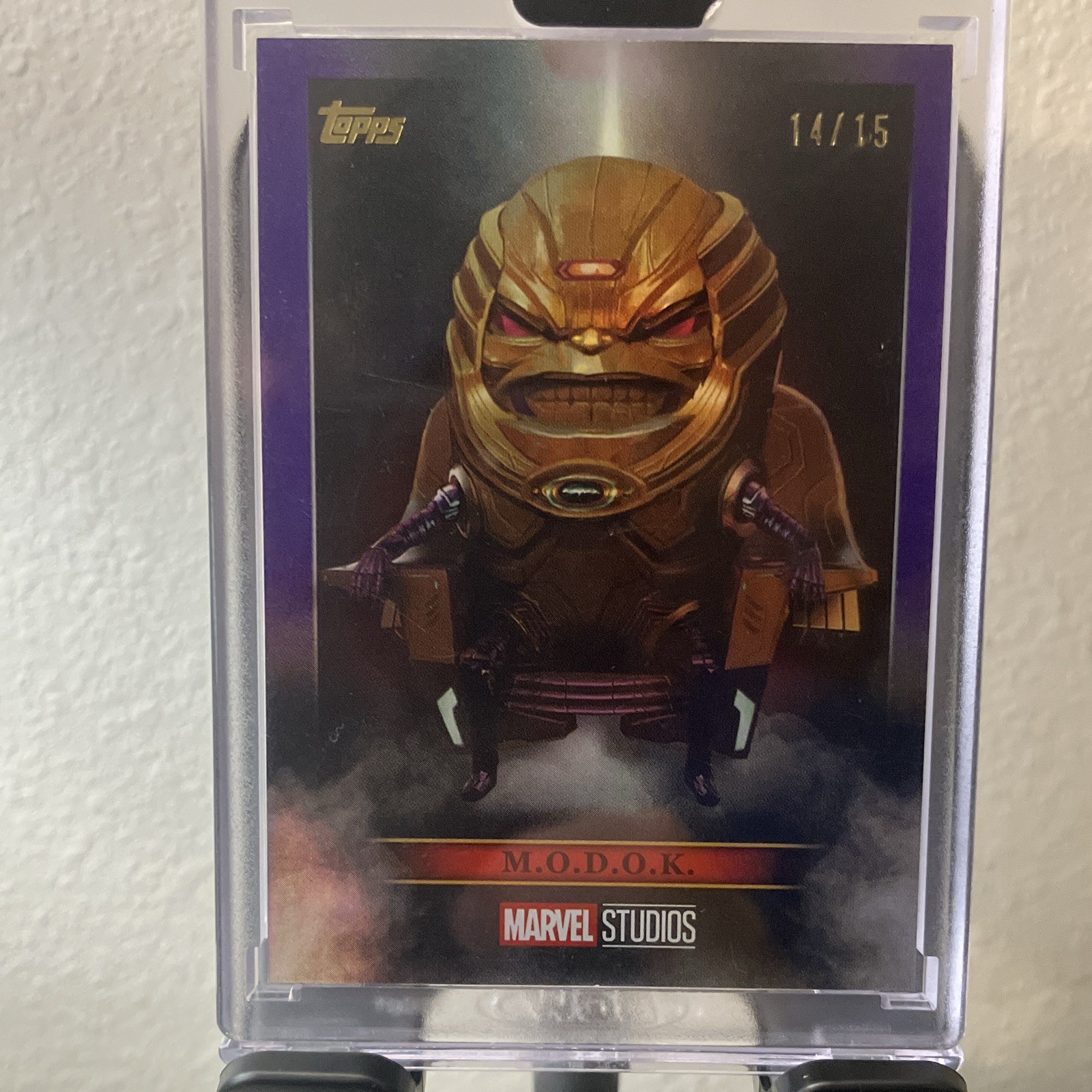 Topps 2025 Marvel Studios M.O.D.O.K. 14/15 Topps 2025 Marvel Studios M.O.D.O.K. 14/15