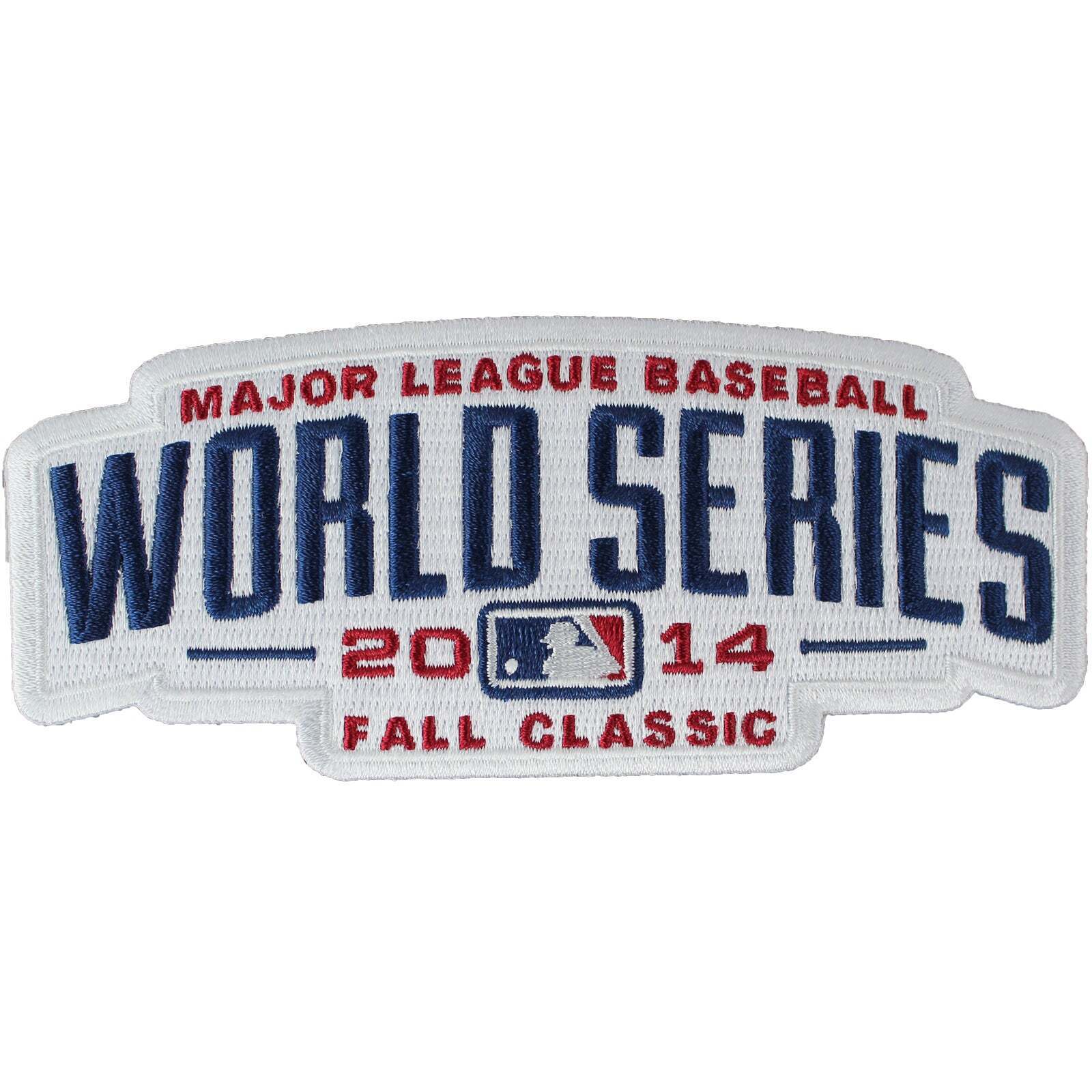 2014 MLB World Series Logo Kansas City Royals Jersey Sleeve Patch Emblem Giants