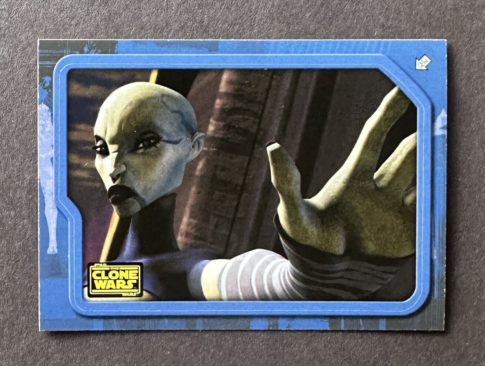 2008 Topps Star Wars Clone Wars ASAJJ VENTRESS USES THE FORCE #51 Sticker