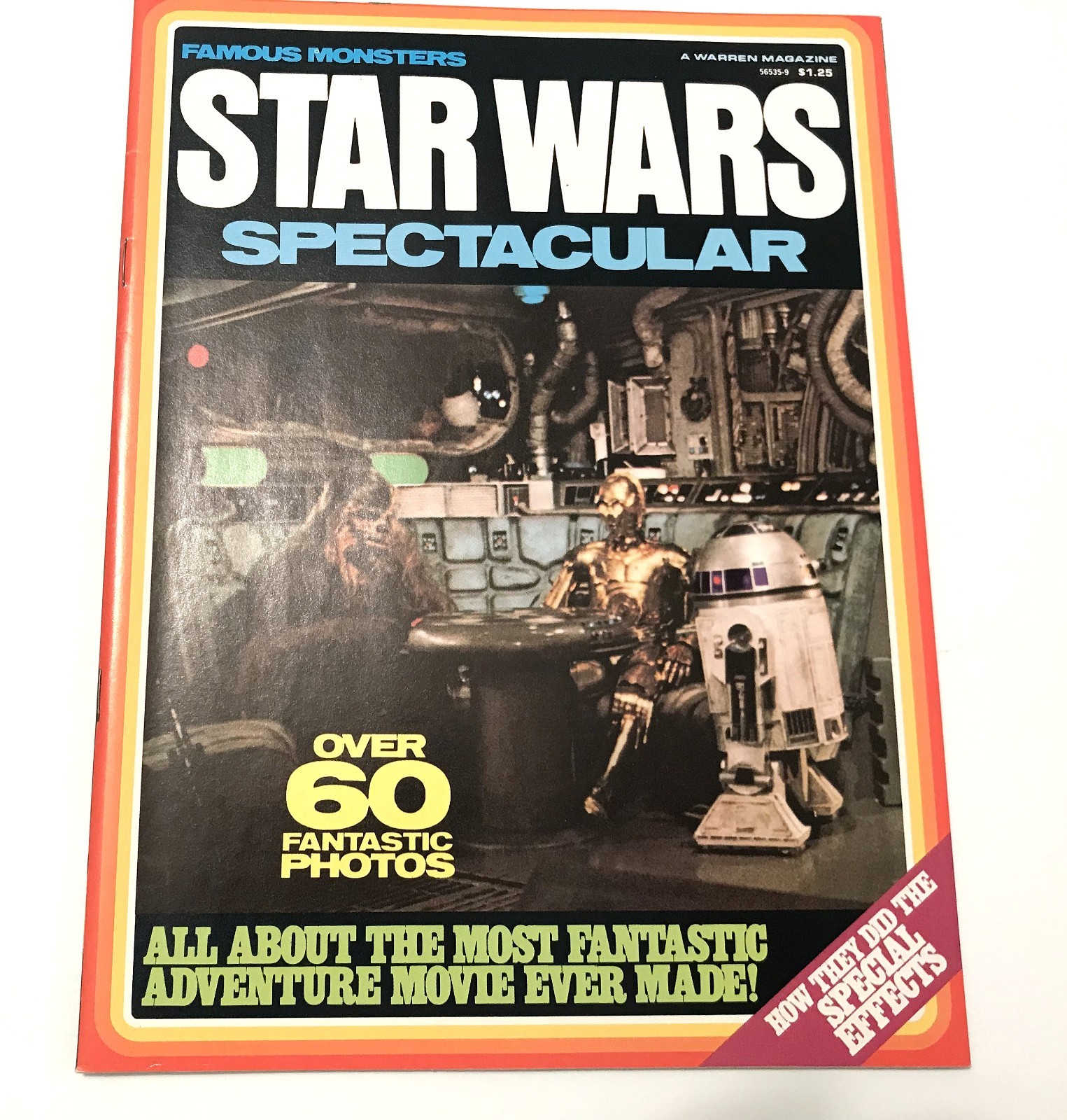 Vintage Famous Monsters 1977 Magazine Star Wars Spectacular Unread Condition Vintage Famous Monsters 1977 Magazine Star Wars Spectacular Unread Condition