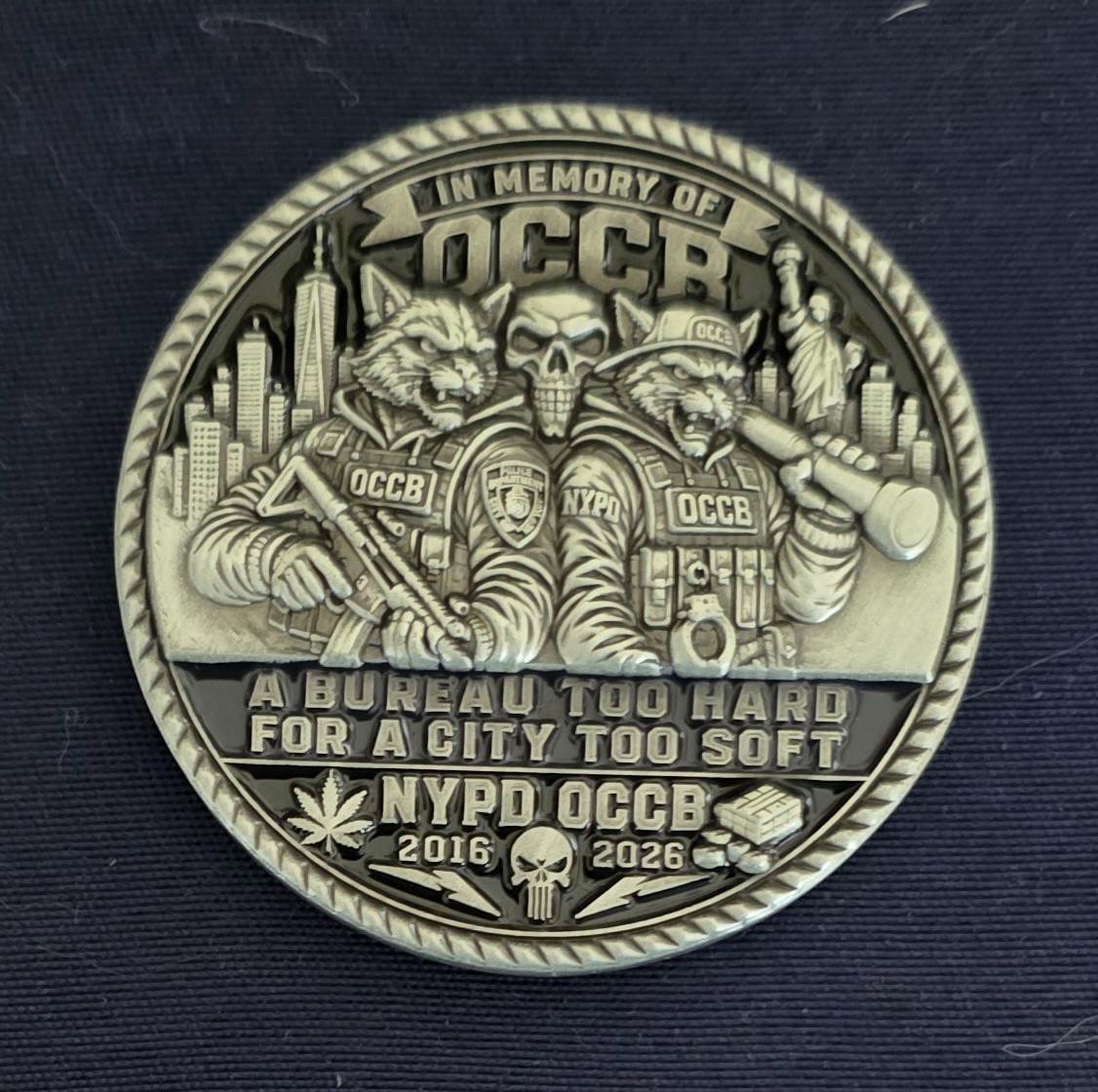 New York City Police NYPD OCCB Narcotics Tomcat Memorial 2 New York City Police NYPD OCCB Narcotics Tomcat Memorial 2