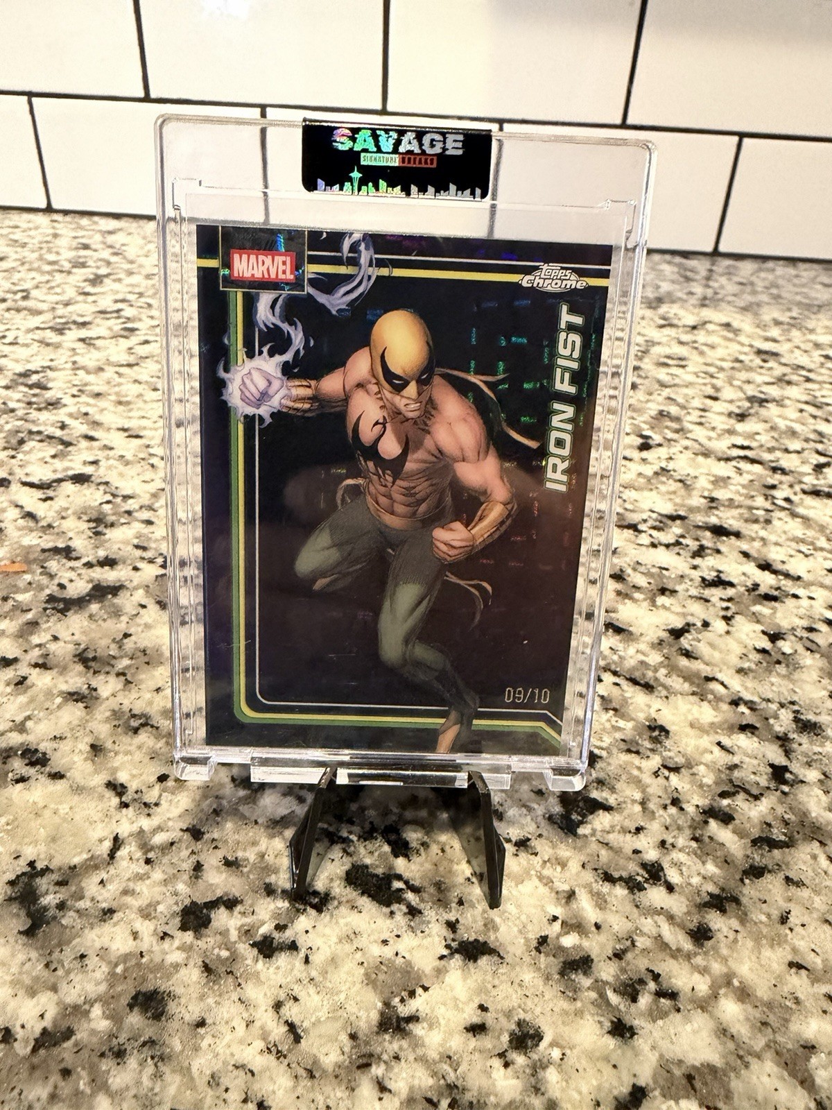 Iron Fist Topps Chrome 2026 # /10 X Fractor Iron Fist Topps Chrome 2026 # /10 X Fractor