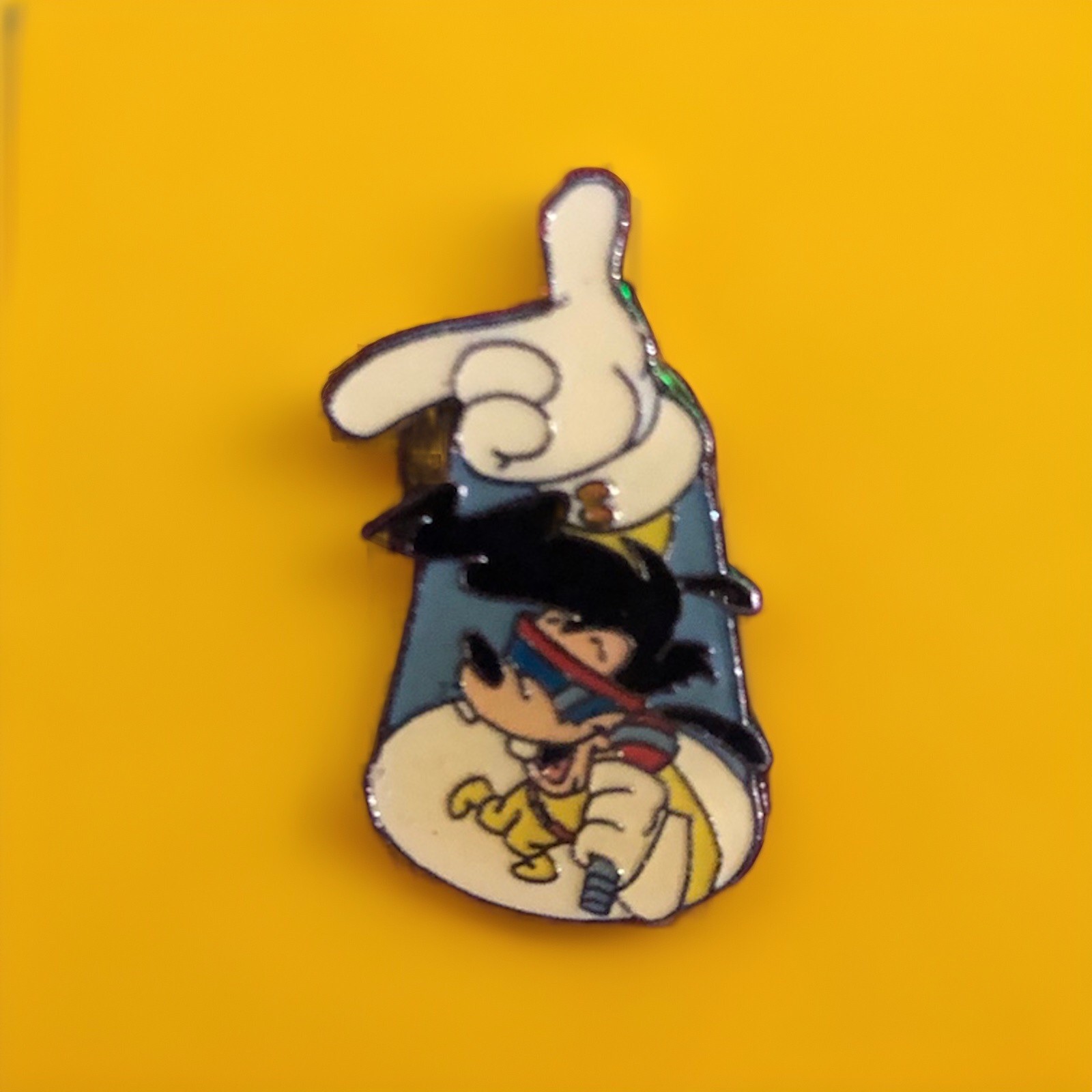 Vintage, 1990s Max Goof As Powerline “A Goofy Movie” German ProPin Vintage, 1990s Max Goof As Powerline “A Goofy Movie” German ProPin