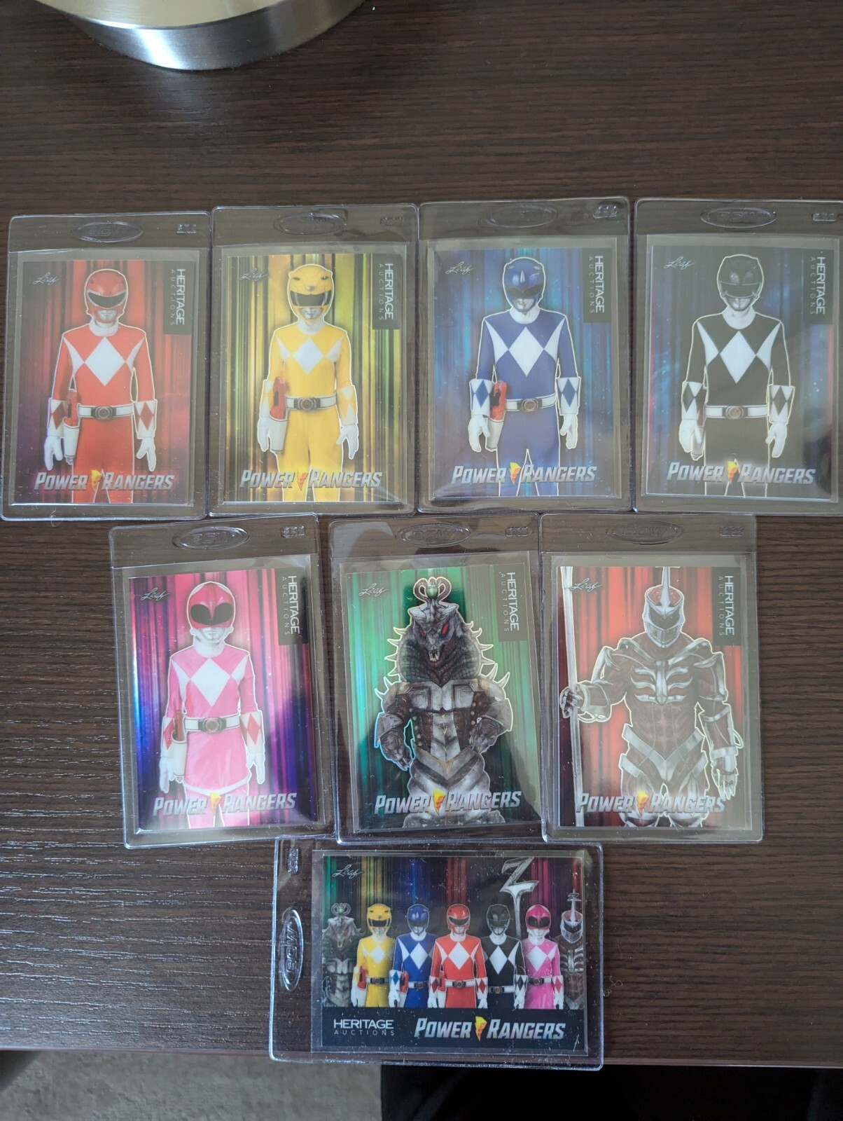 2024 National NSCC Heritage Leaf Hasbro Power Rangers 8 Card Promo Set # /500 2024 National NSCC Heritage Leaf Hasbro Power Rangers 8 Card Promo Set # /500