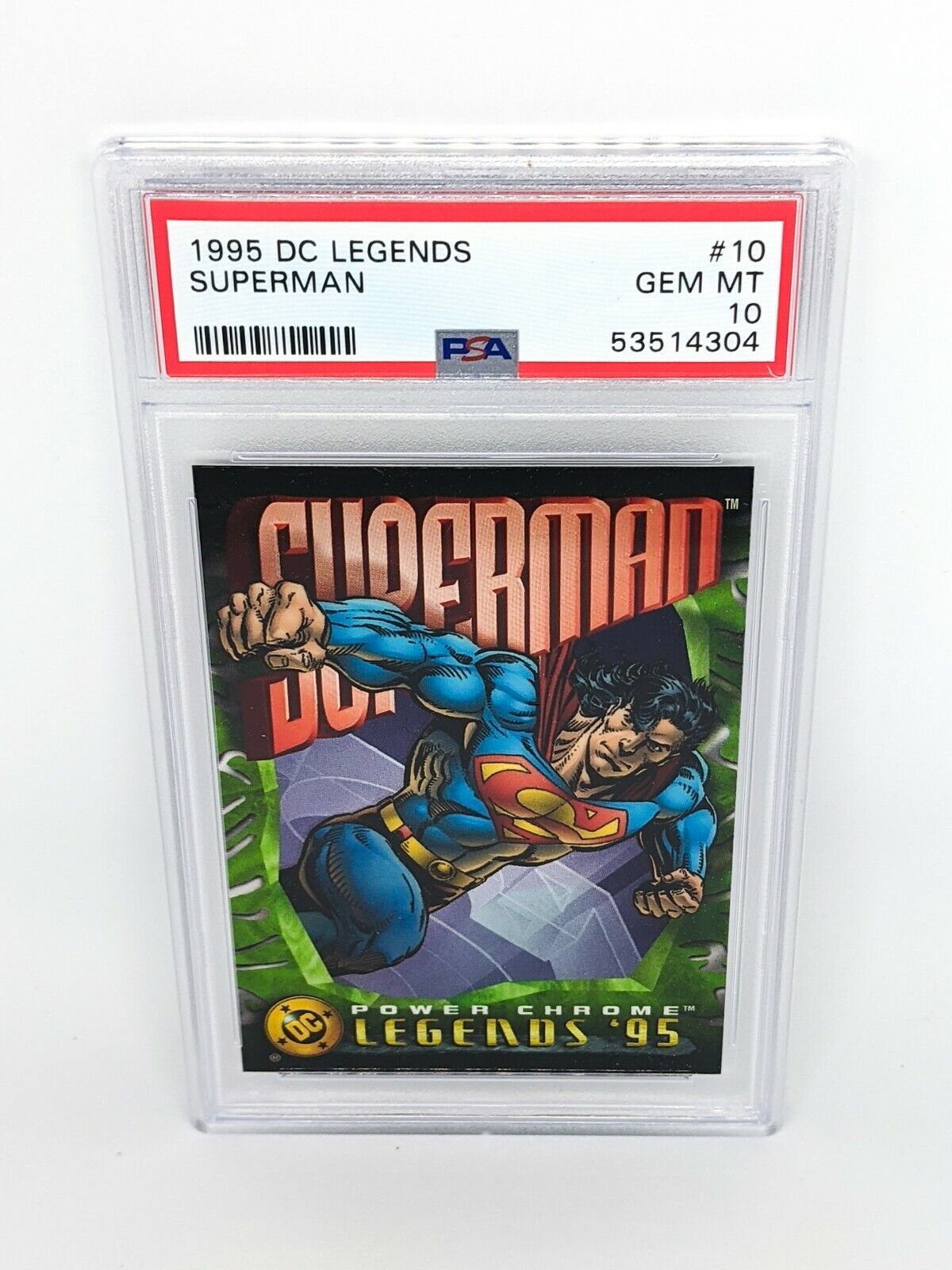 1995 Skybox DC Legends #10 Superman PSA 10