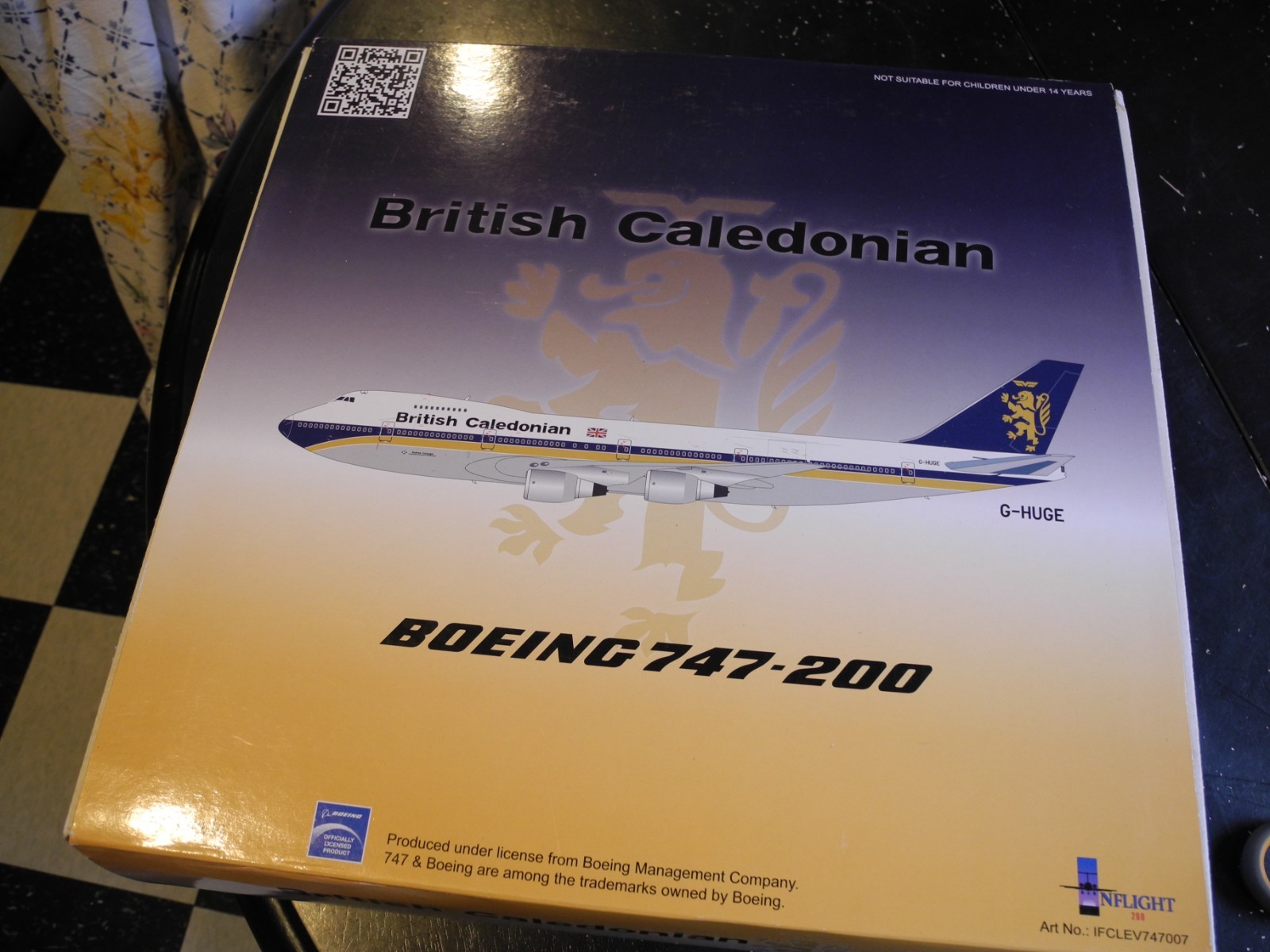 COLLECTORS' DREAM INFLIGHT BOEING 747 British Caledonian, 1:200, PERFECT COLLECTORS' DREAM INFLIGHT BOEING 747 British Caledonian, 1:200, PERFECT