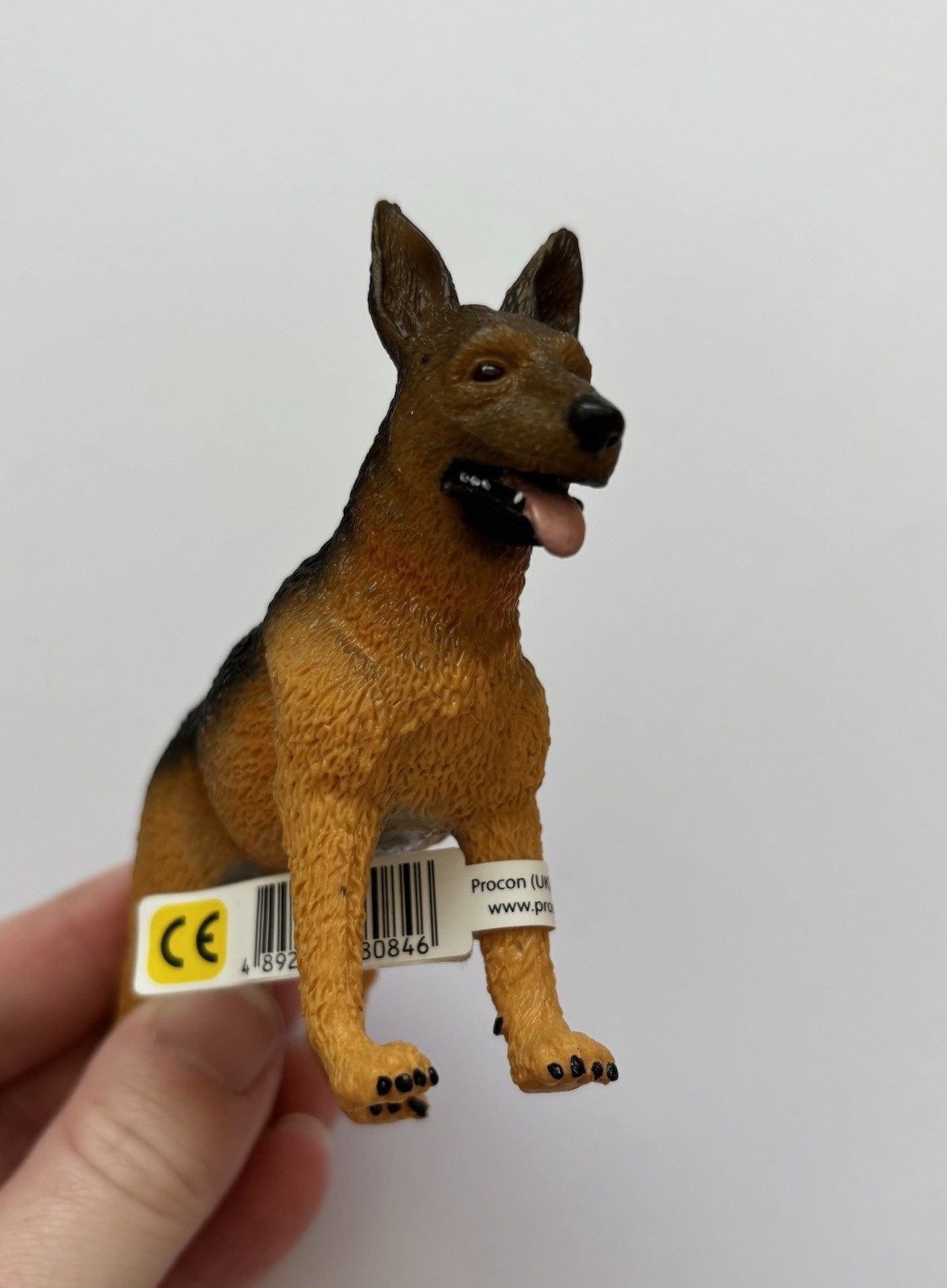 Procon CollectA German Shepherd Dog Figure 2006 Animal Figurine Vintage