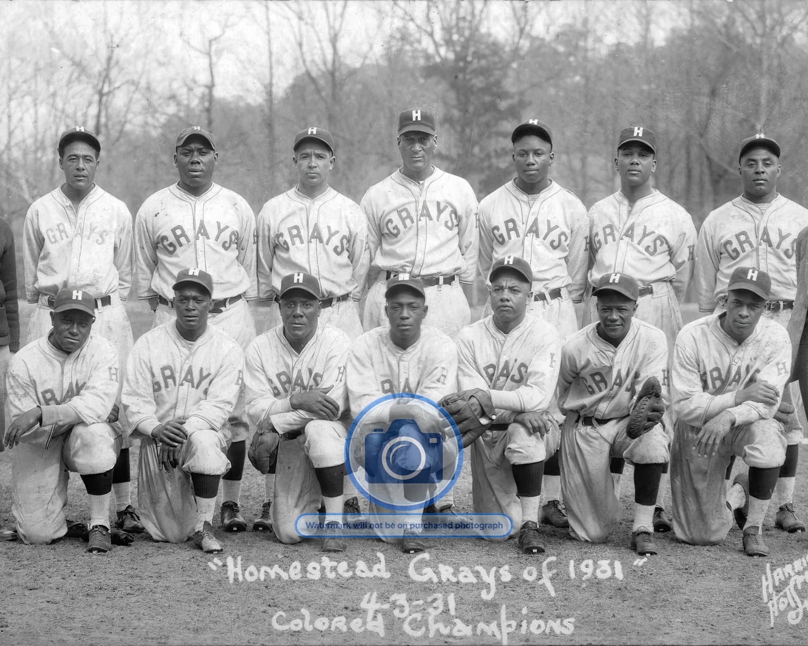 HOMESTEAD GRAYS 1931 NEGRO LEAGUE BASEBALL PLAYERS STARS CHAMPIONS 8X10 PHOTO