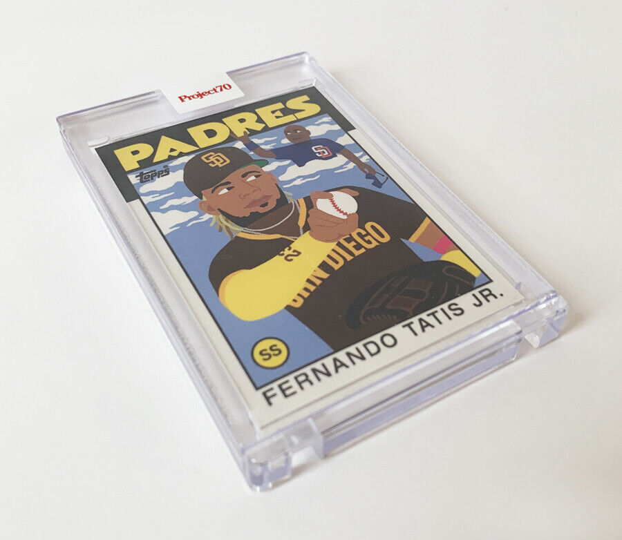 Topps Project 70 Card #61 - Fernando Tatis Jr. by Keith Shore - San Diego Padres