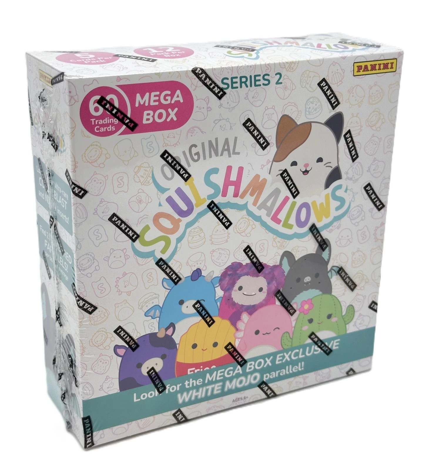 Panini Squishmallows Series 2 60Ct. Mega Box | Factory Sealed Panini Squishmallows Series 2 60Ct. Mega Box | Factory Sealed