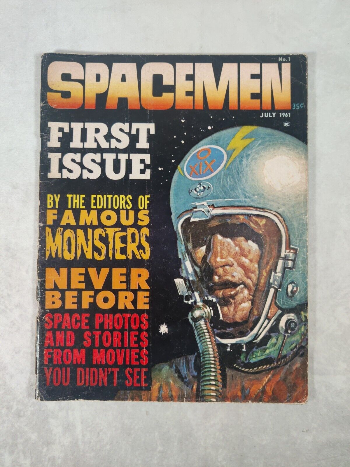 Spacemen#1 (1958) Magazine First Issue