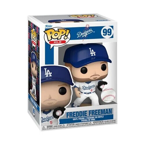 Funko POP MLB - Los Angeles Dodgers - Freddie Freeman Figure #99 + Protector