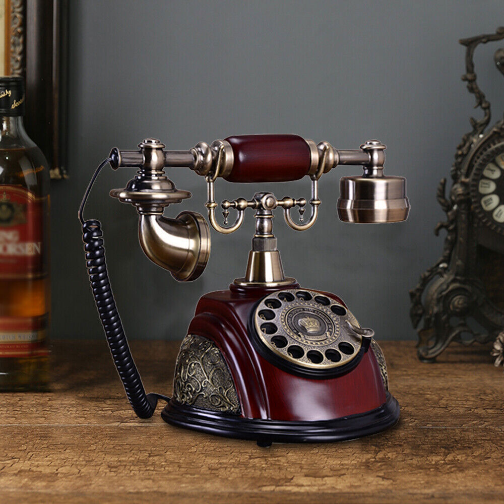 Vintage Rotary Dial Telephone Phone Working Vintage Retro Old Fashion Telephone Vintage Rotary Dial Telephone Phone Working Vintage Retro Old Fashion Telephone