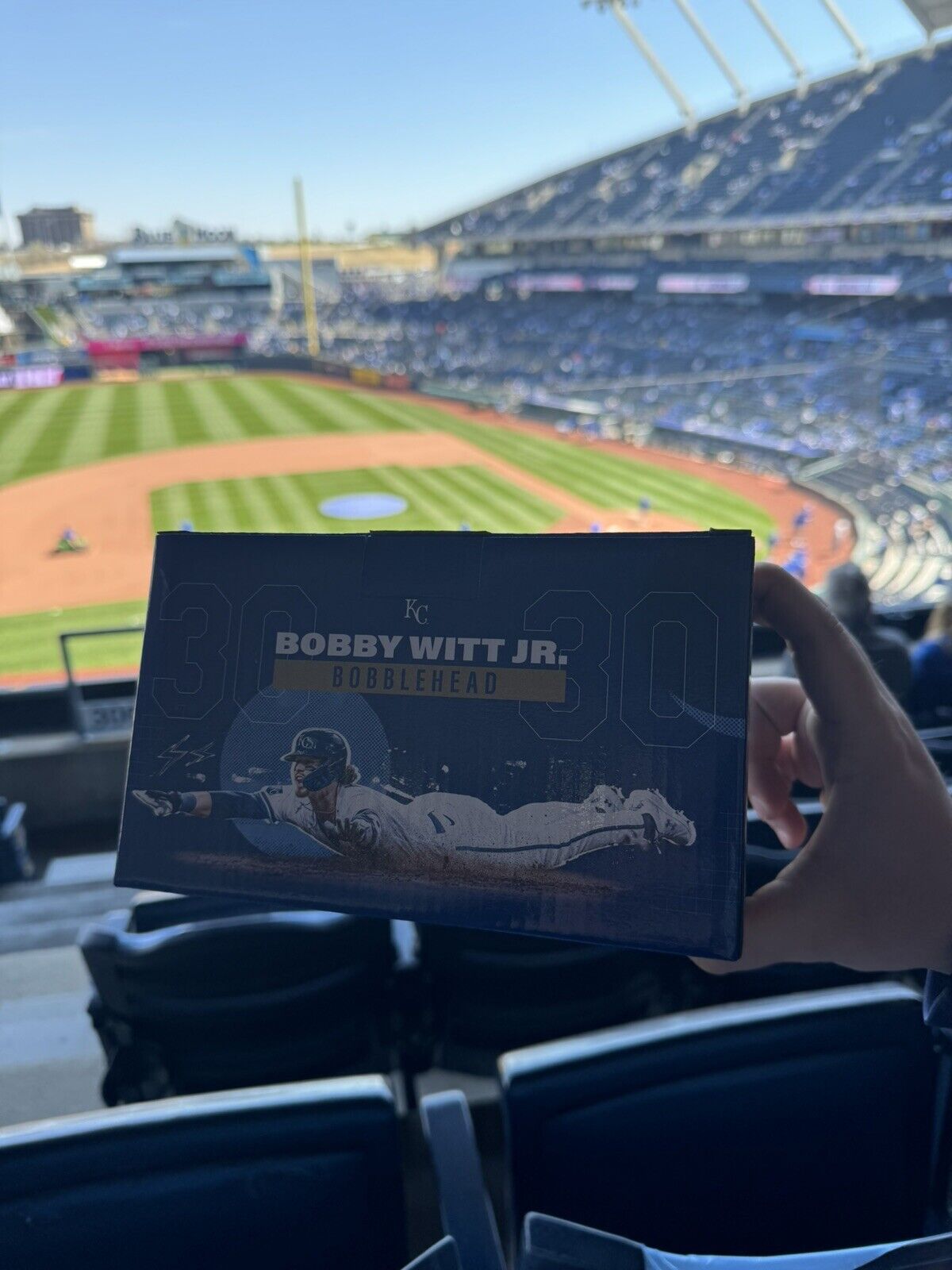 Bobby Witt Jr. - Royals Opening Day Bobblehead SGA 3/28/24