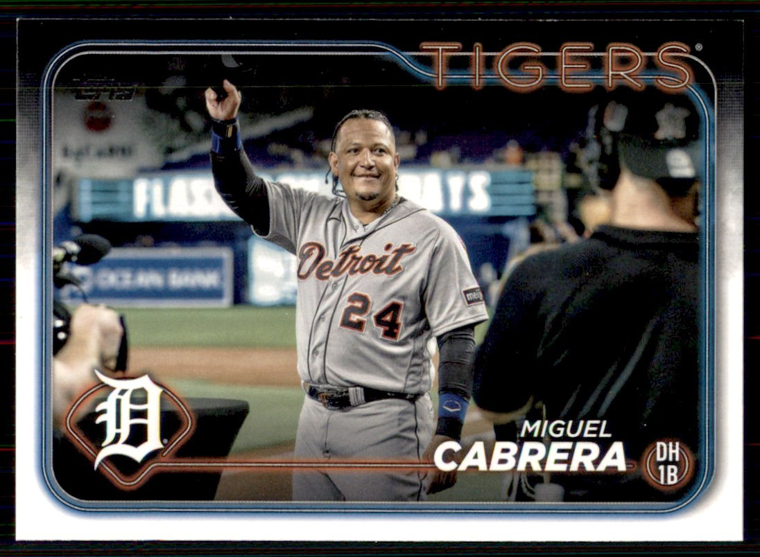 2024 Series 1 Base #201 Miguel Cabrera / - Detroit Tigers 