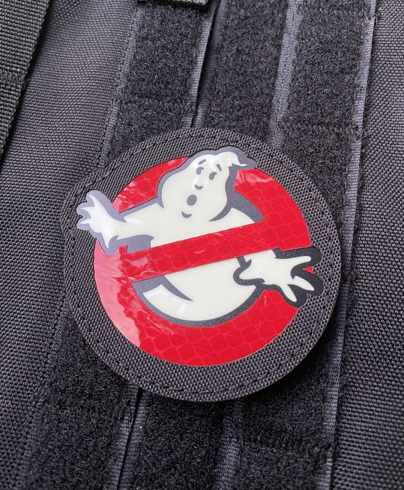 Ghostbusters No-Ghost IR Glow 80s Movie Emblem Tactical patch