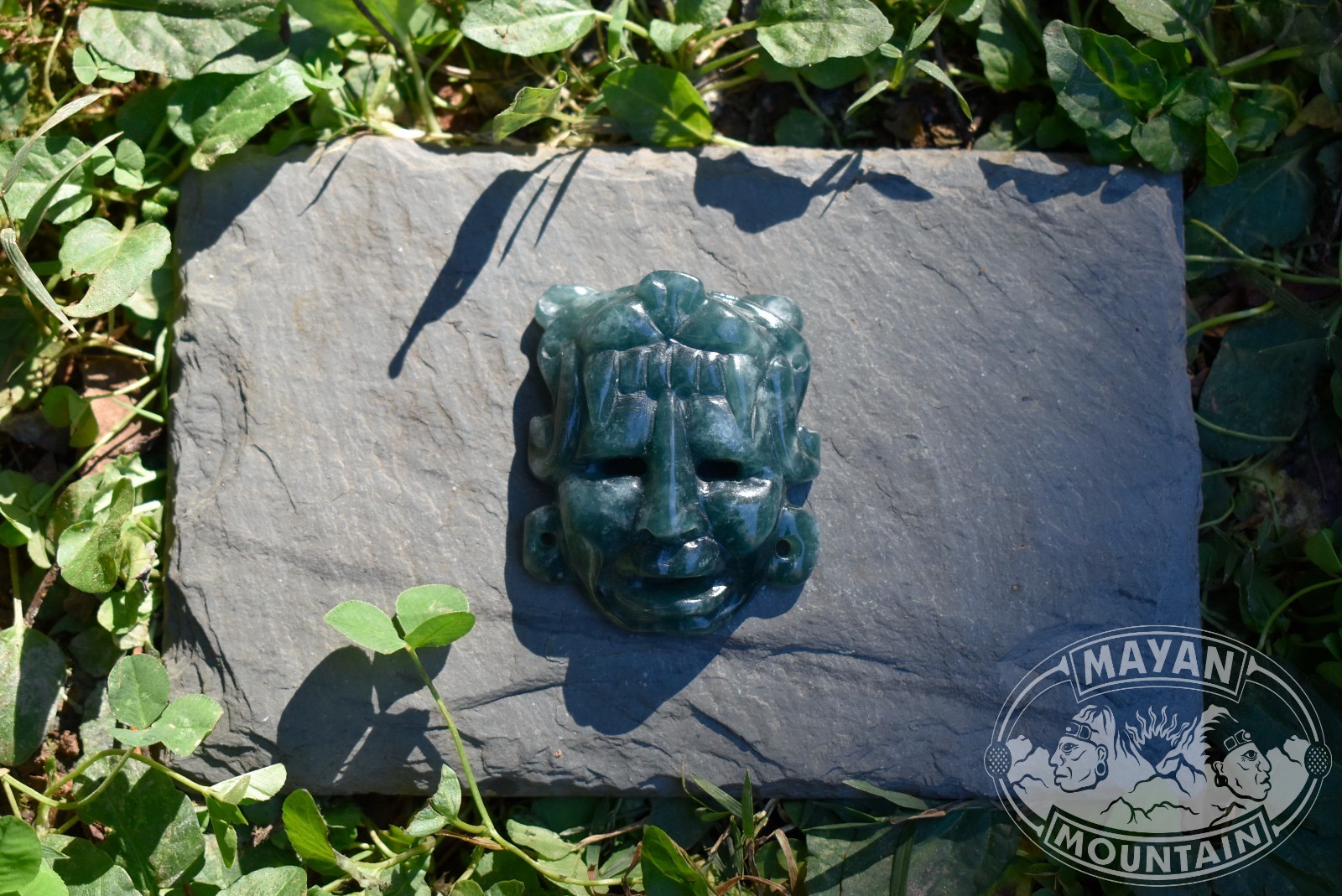 MAYAN BURIAL MASK JAGUAR WARRIOR MAYA FACE JADEITE JADE NECKLACE PENDANT MAYAN BURIAL MASK JAGUAR WARRIOR MAYA FACE JADEITE JADE NECKLACE PENDANT