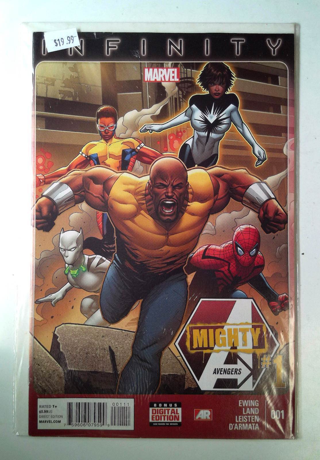 2013 Mighty Avengers #1 Marvel Comics VF- Infinity 1st Print Comic Book