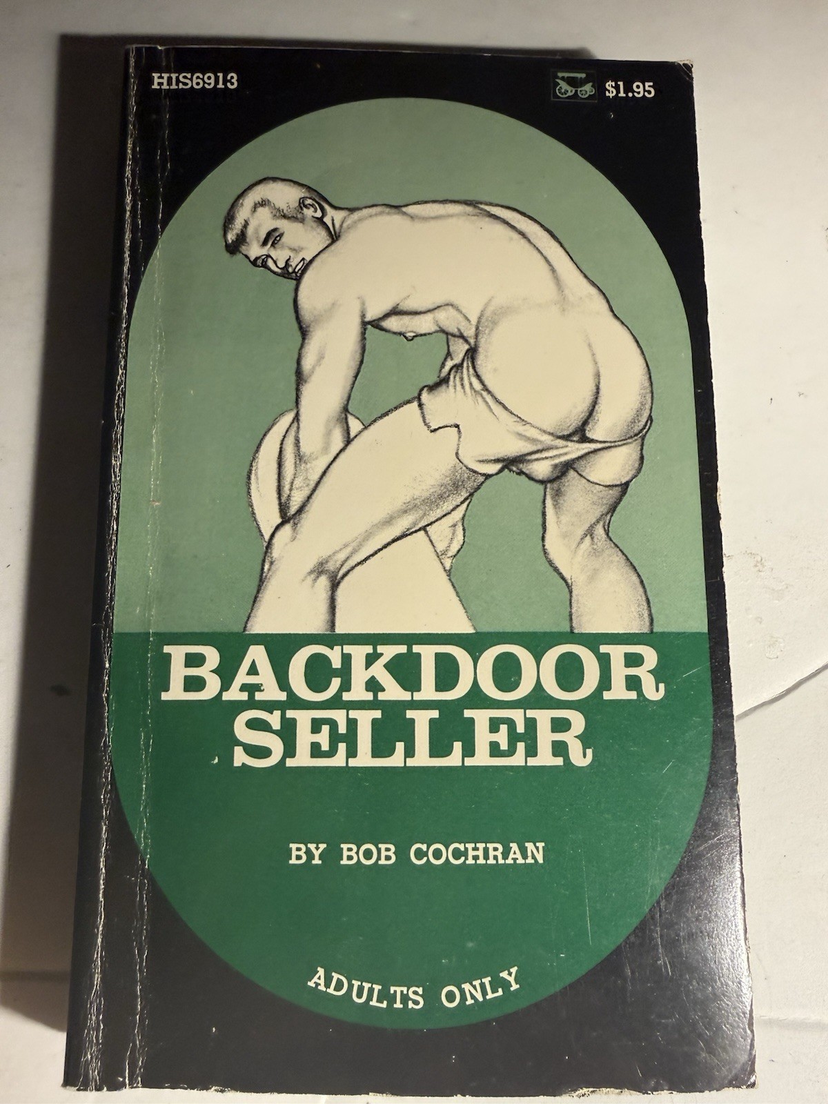 BACKDOOR SELLER - 1972 BOB COCHRAN -SURREY HIS69 VTG PULP NOVEL GAY INTEREST