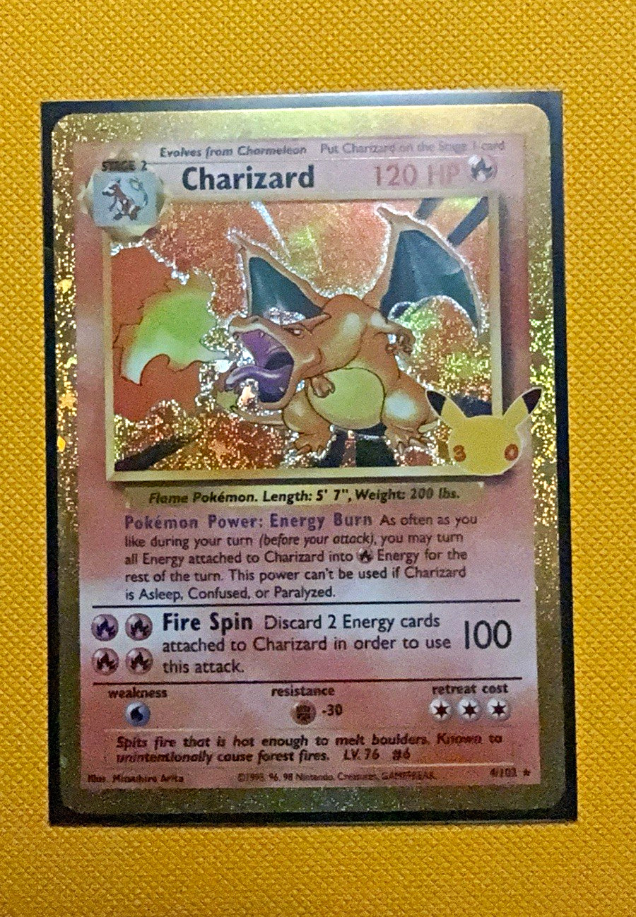 Pokémon 30th anniversary Charizard Pokémon 30th anniversary Charizard