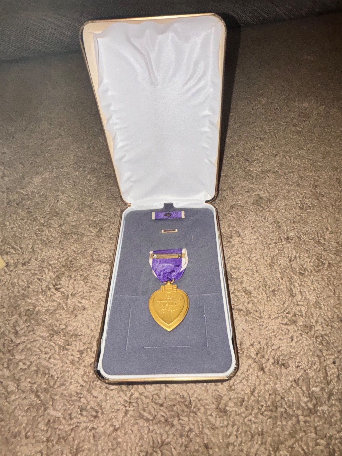 US WWII Army Navy/Marines Gold Star named medal Case Badge Award Medal US WWII Army Navy/Marines Gold Star named medal Case Badge Award Medal