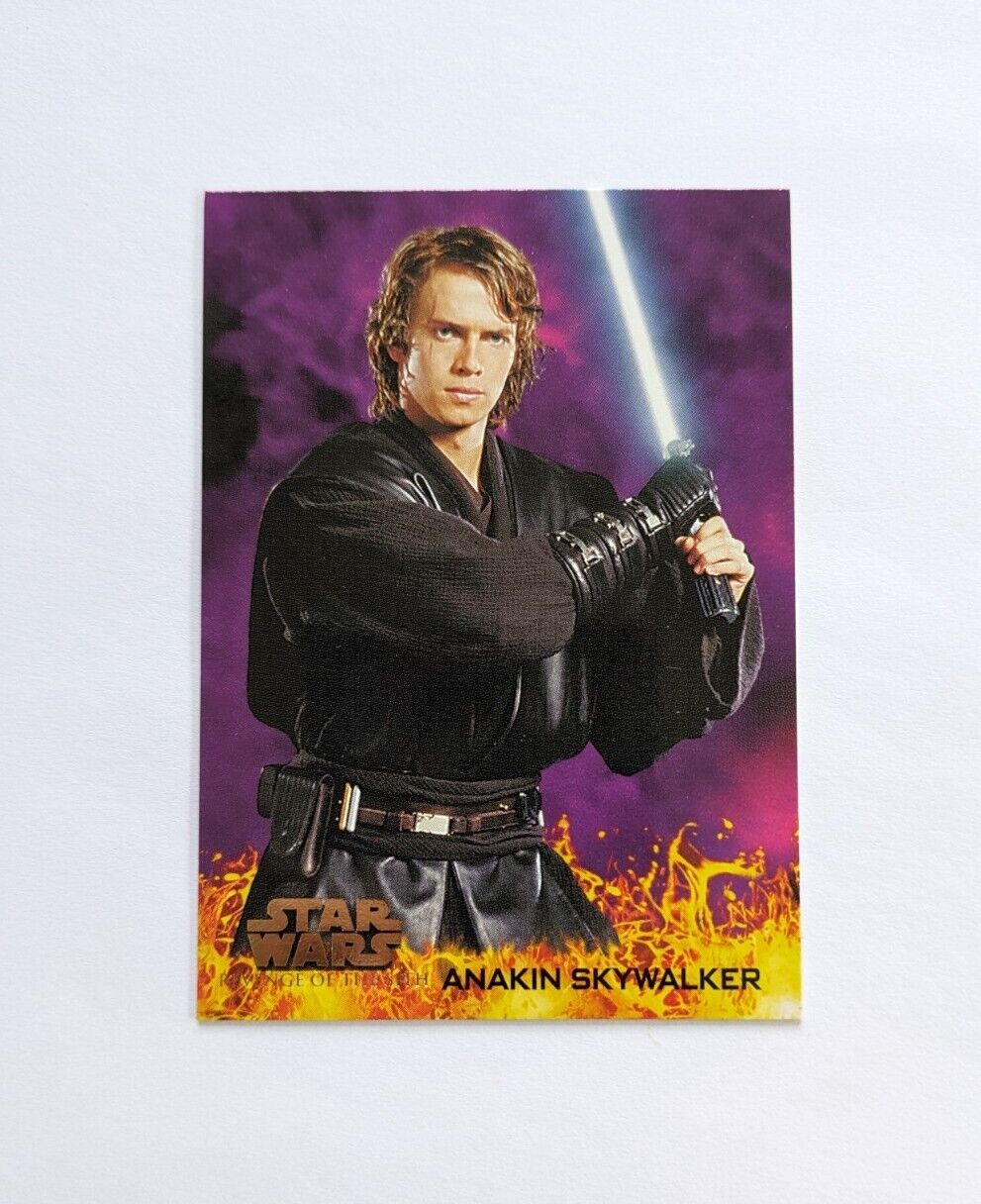 2005 Topps Star Wars: Revenge of the Sith Characters Anakin Skywalker #1 Rare 