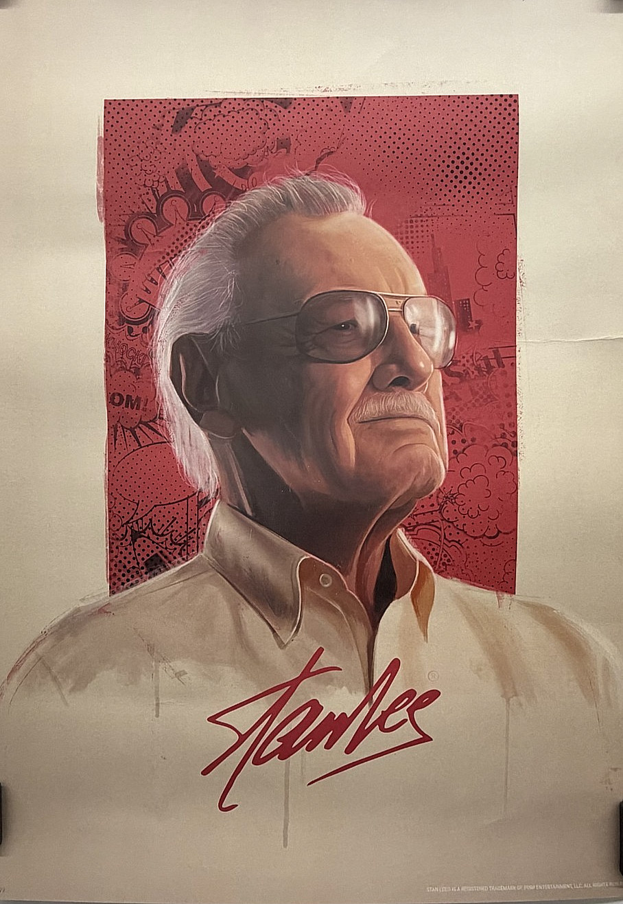 Stan Lee Marvel Comics Limited Edition Portrait Lithograph Freya Betts N 28/300 Stan Lee Marvel Comics Limited Edition Portrait Lithograph Freya Betts N 28/300