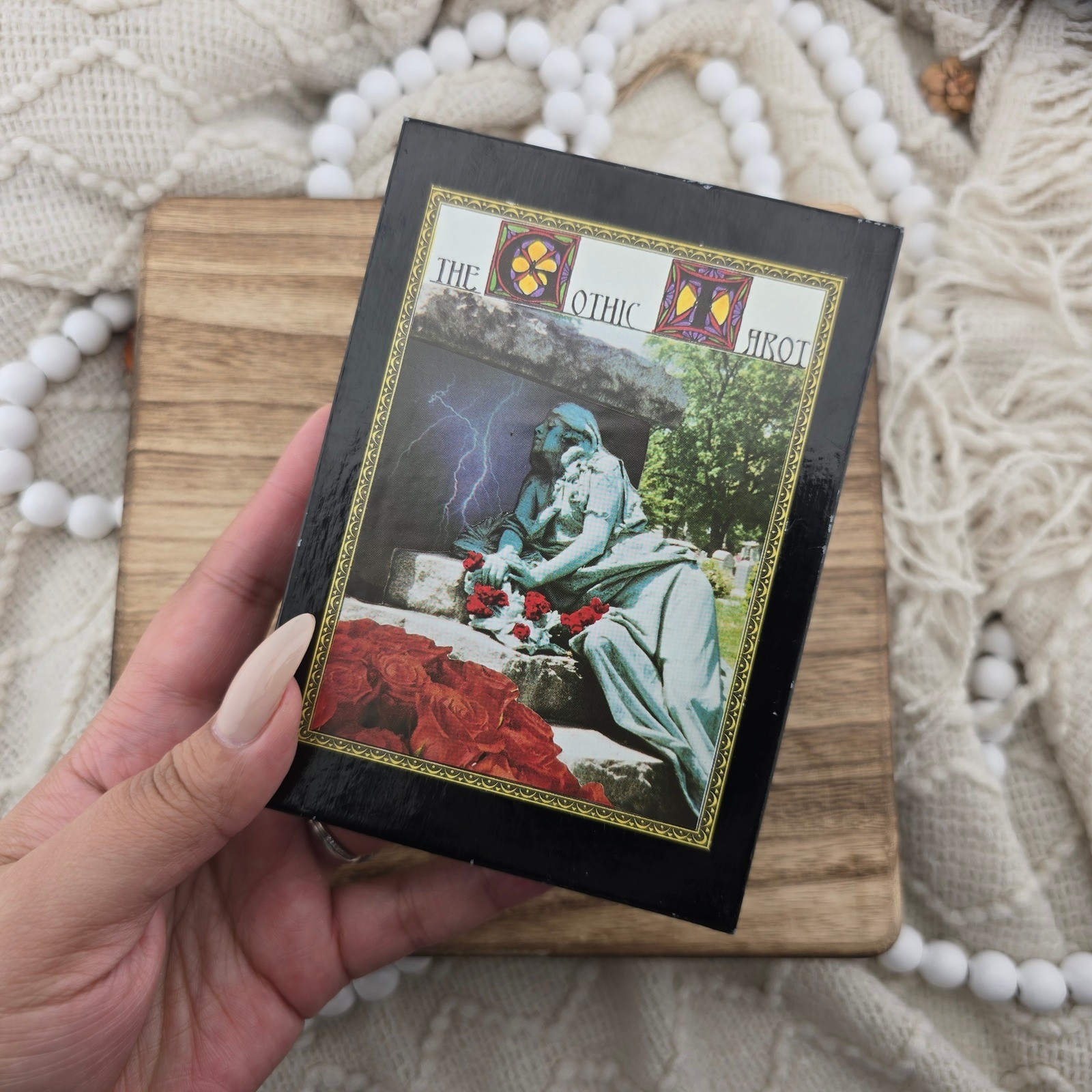 The Gothic Tarot Cards 22 Card Complete Deck 1999 Vintage 2nd Printing
