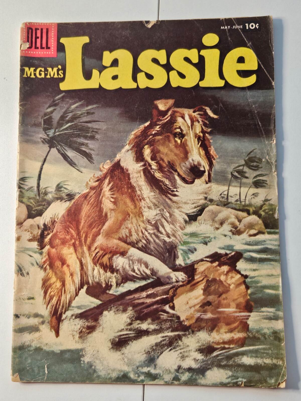 M-G-M's Lassie #34 (Dell Comics May-June 1957)