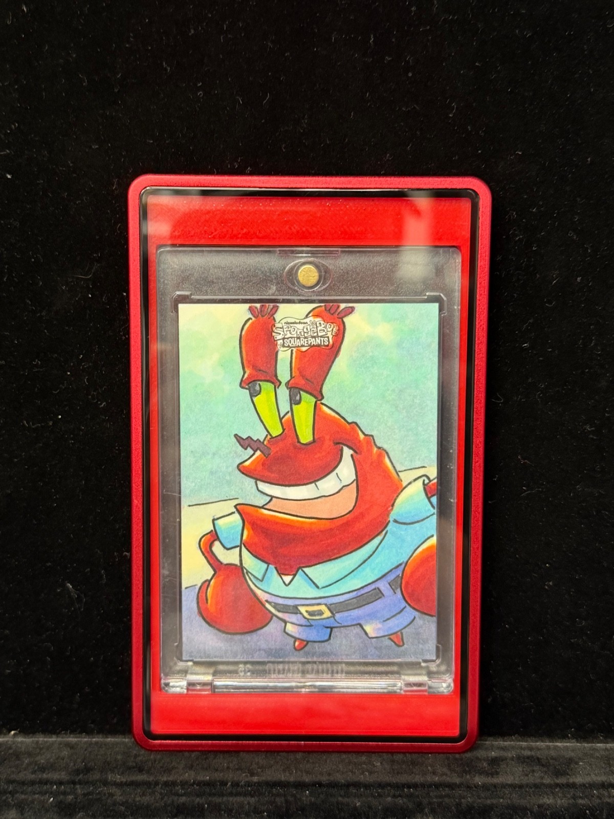 2025 Topps Chrome SpongeBob SquarePants 25th Mr Krabs Artist Auto Sketch #1/1 2025 Topps Chrome SpongeBob SquarePants 25th Mr Krabs Artist Auto Sketch #1/1