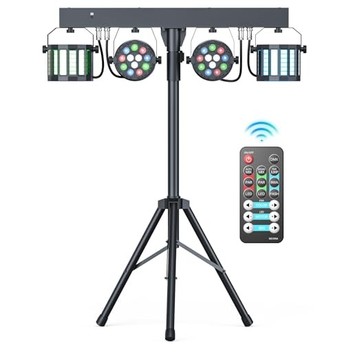5 in 1 DJ Lights with Stand Combination Party Light Dj Disco Lights Stage 5 in 1 DJ Lights with Stand Combination Party Light Dj Disco Lights Stage