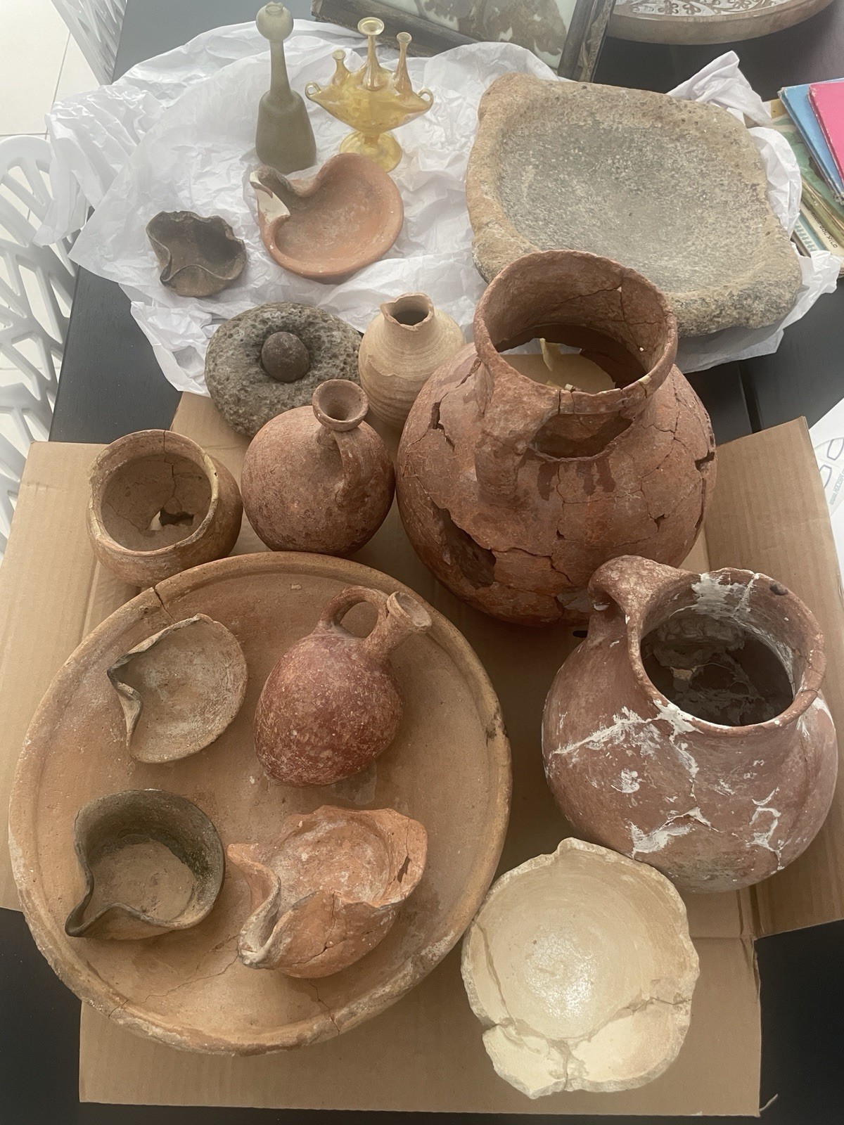 Ancient Archeological Pottery Ancient Archeological Pottery