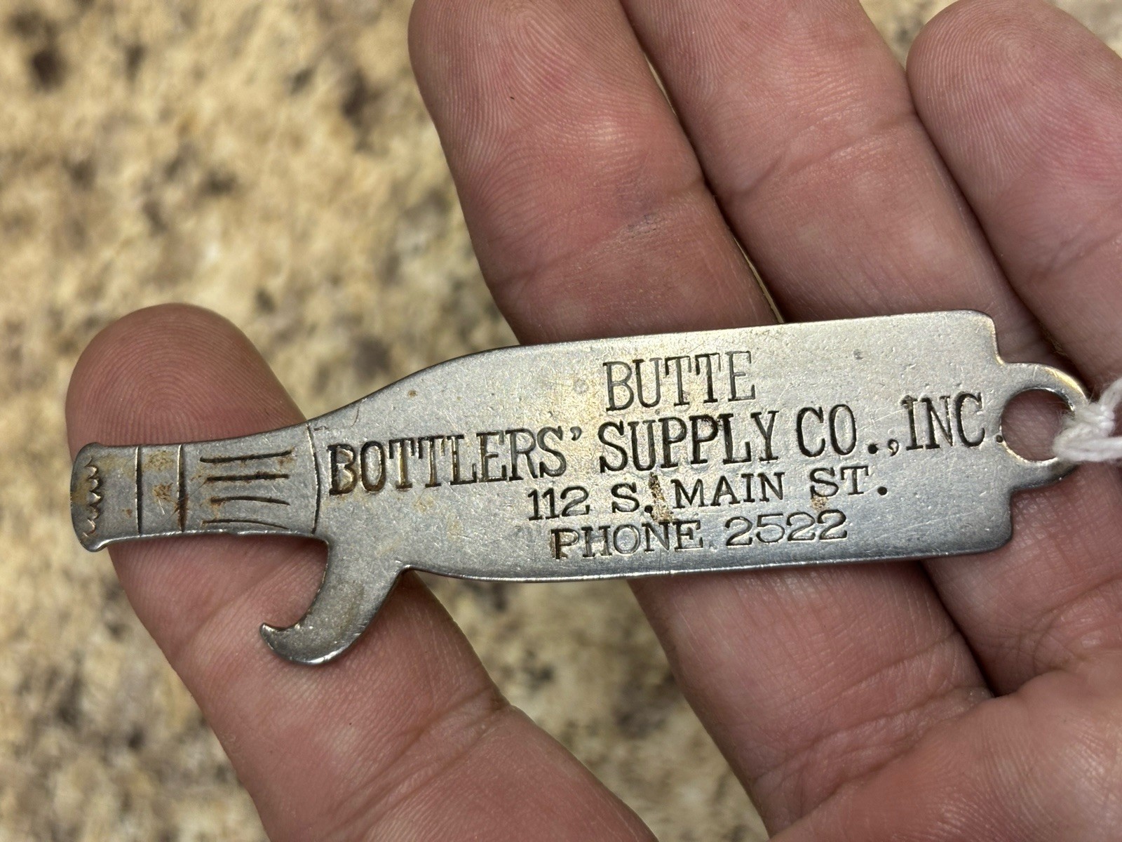 Vintage RARE Butte Bottlers Supply co inc. Bottle Opener Vintage RARE Butte Bottlers Supply co inc. Bottle Opener